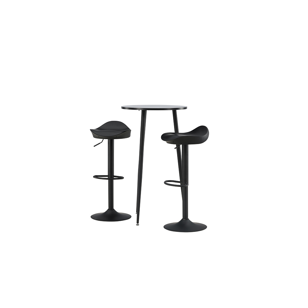 Matgrupp Venture Home Plaza Ø 60 cm med 2 Adesto Stolar