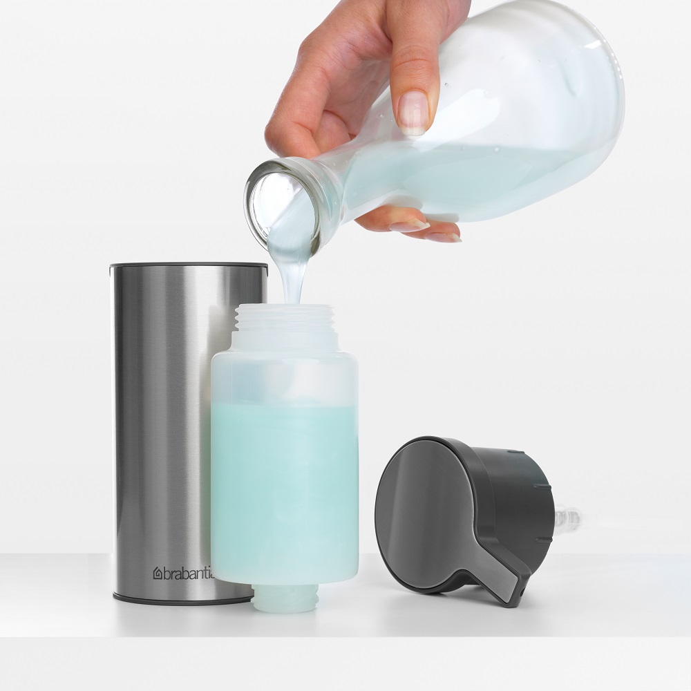 Tvålpump Brabantia Matt Stål / F.P.P. Färg: Matt Stål