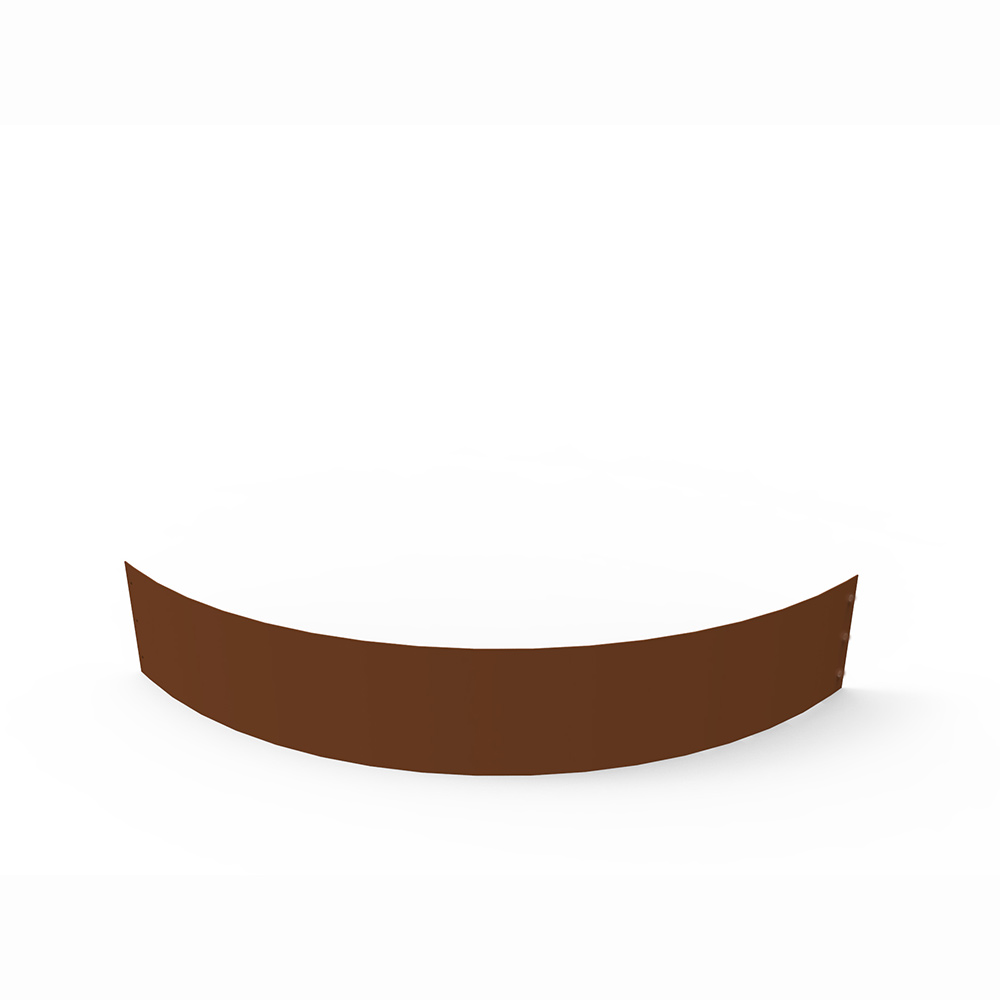 Planteringskant Flexigarden Corten 180 mm Kvartsbåge