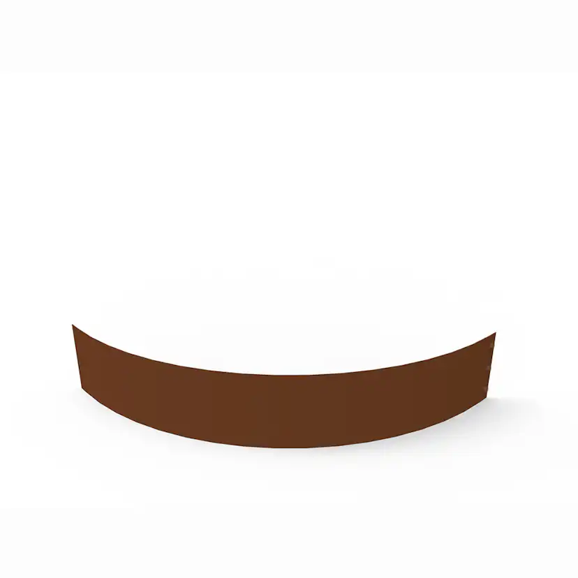 Planteringskant Flexigarden Corten 180 mm Kvartsbåge
