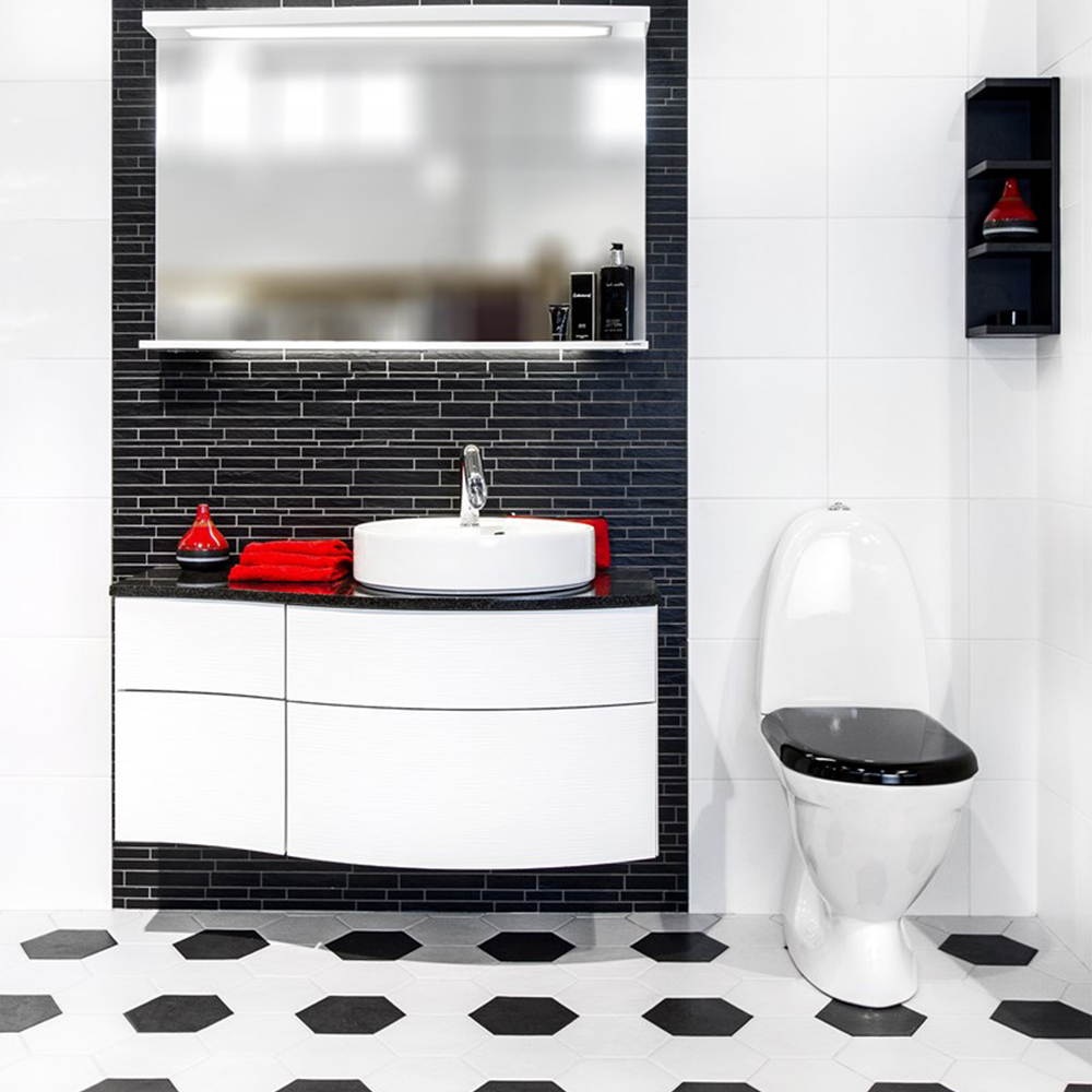 Klinker Konradssons Hexatile Blanco Vit 18x20 cm