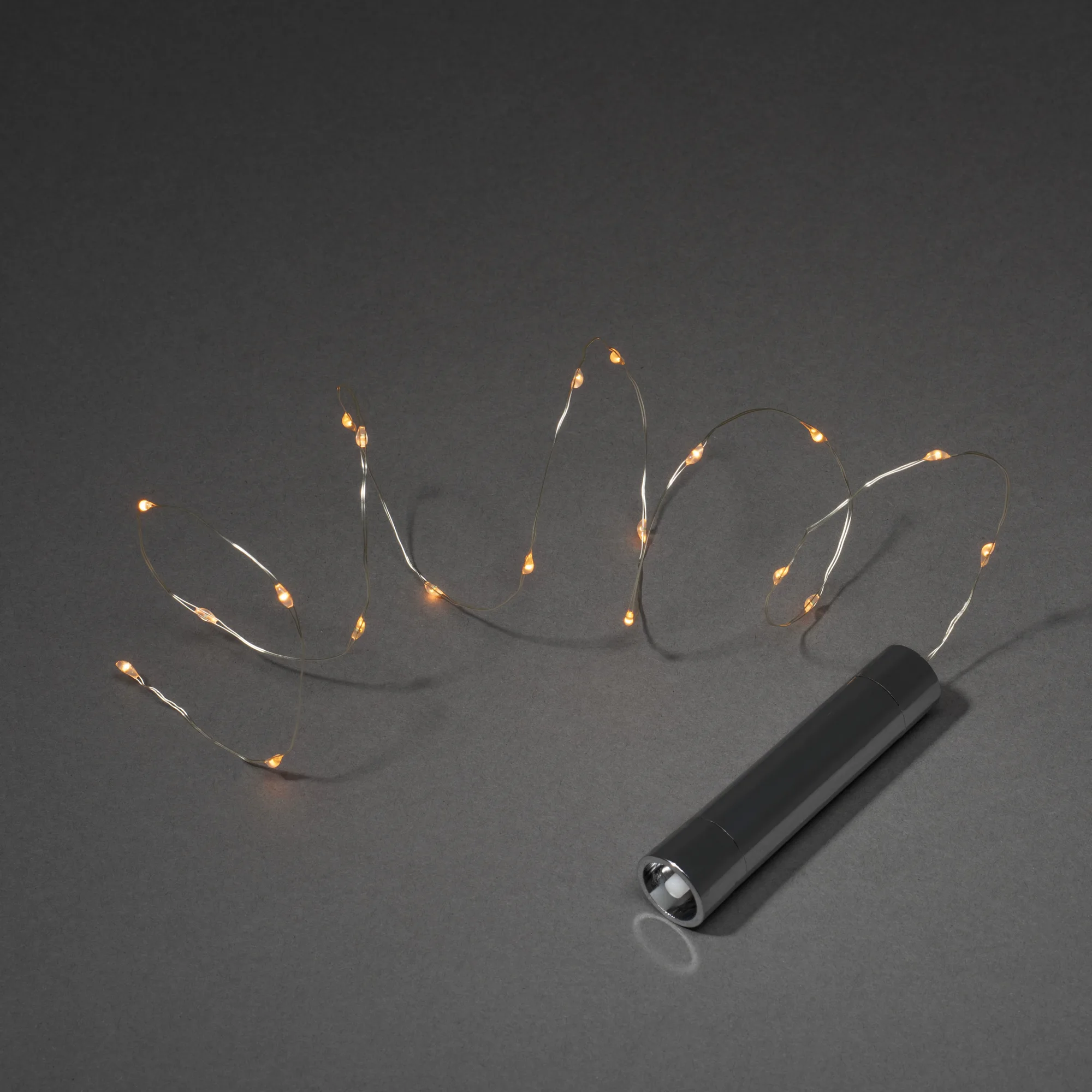 Ljusslinga Gnosjö Konstsmide 20 amber LED