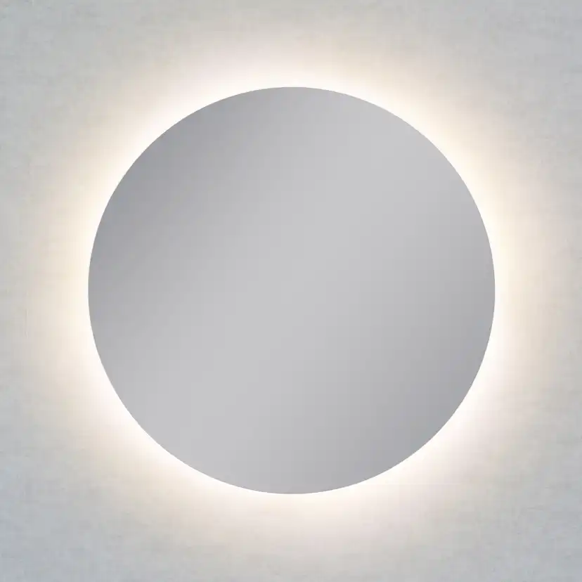 Spegel Vidi Moon Rund med LED-belysning