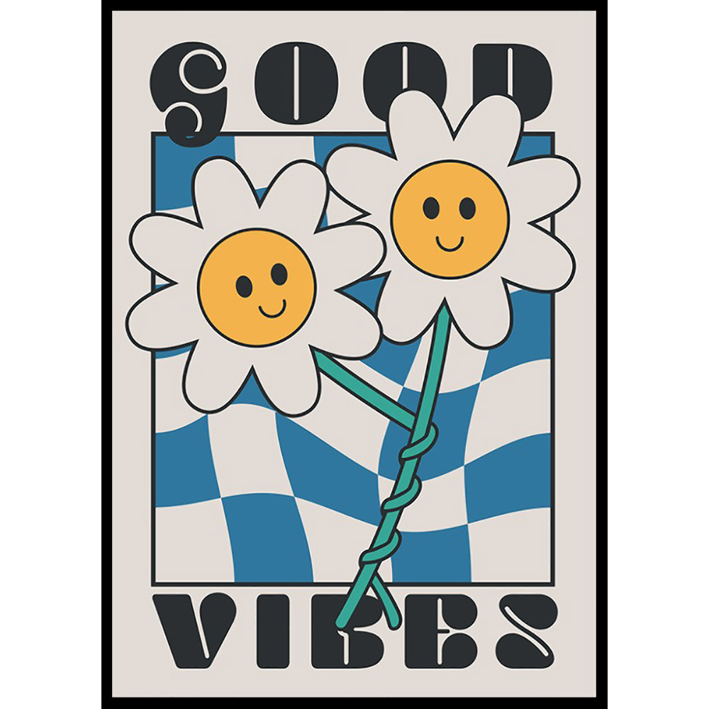 Poster Gallerix Good Vibes Smileys