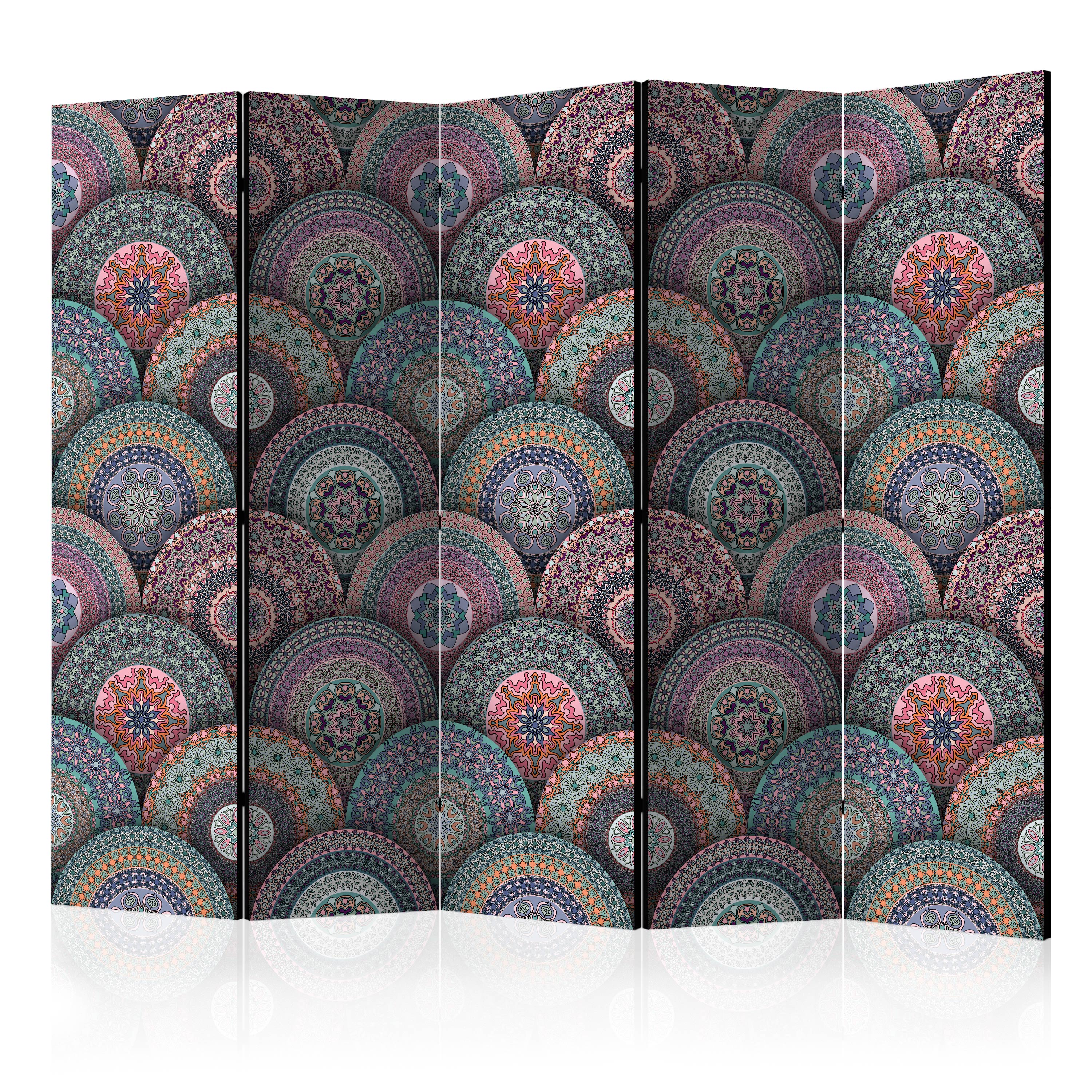 Rumsavdelare Skärmvägg Arkiio Oriental Kaleidoscope II 225x172 cm