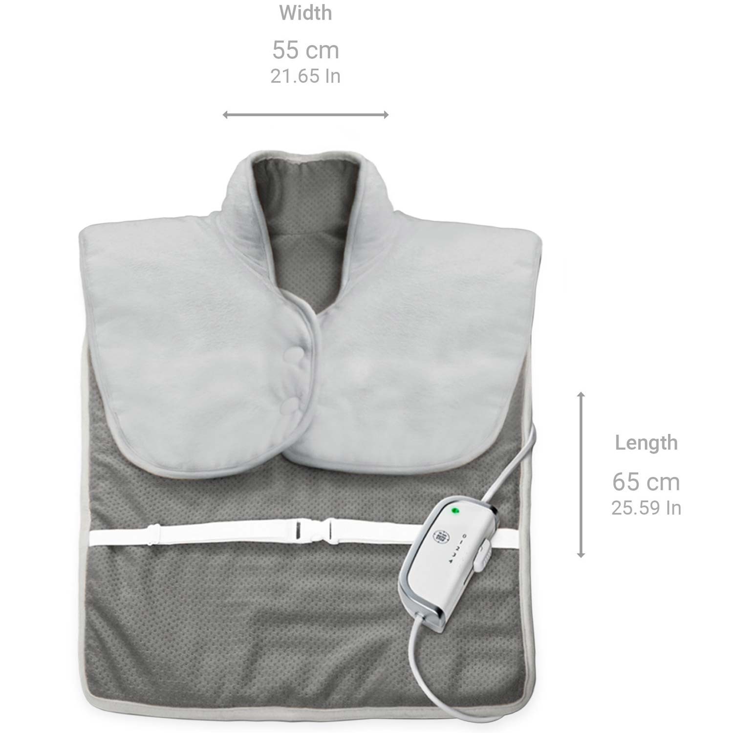Värmedyna för nacke & rygg XL HP630 65x55 cm