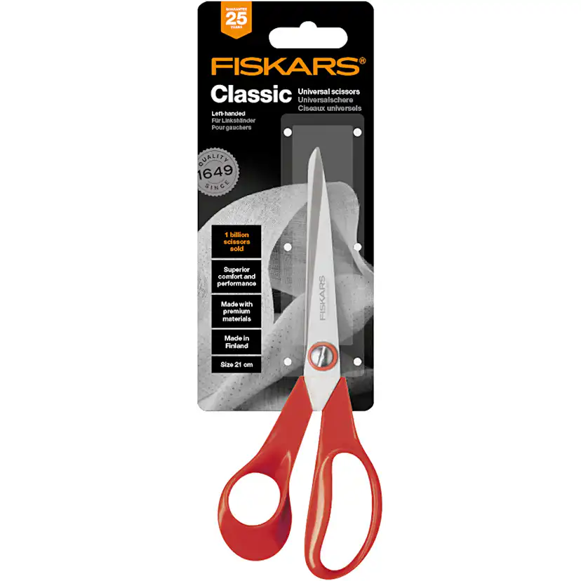 Universalsax Fiskars Classic L: 21 cm Vänster, 1 St