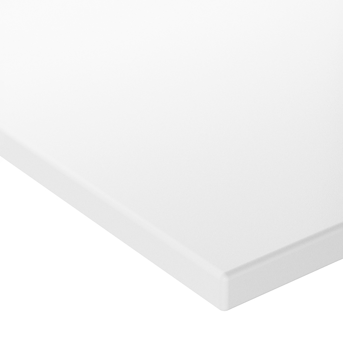 Bänkskiva Flow 160 D,
Soft White,
1608x12x460 mm (BxHxD). Soft White, Bredd: 1608mm