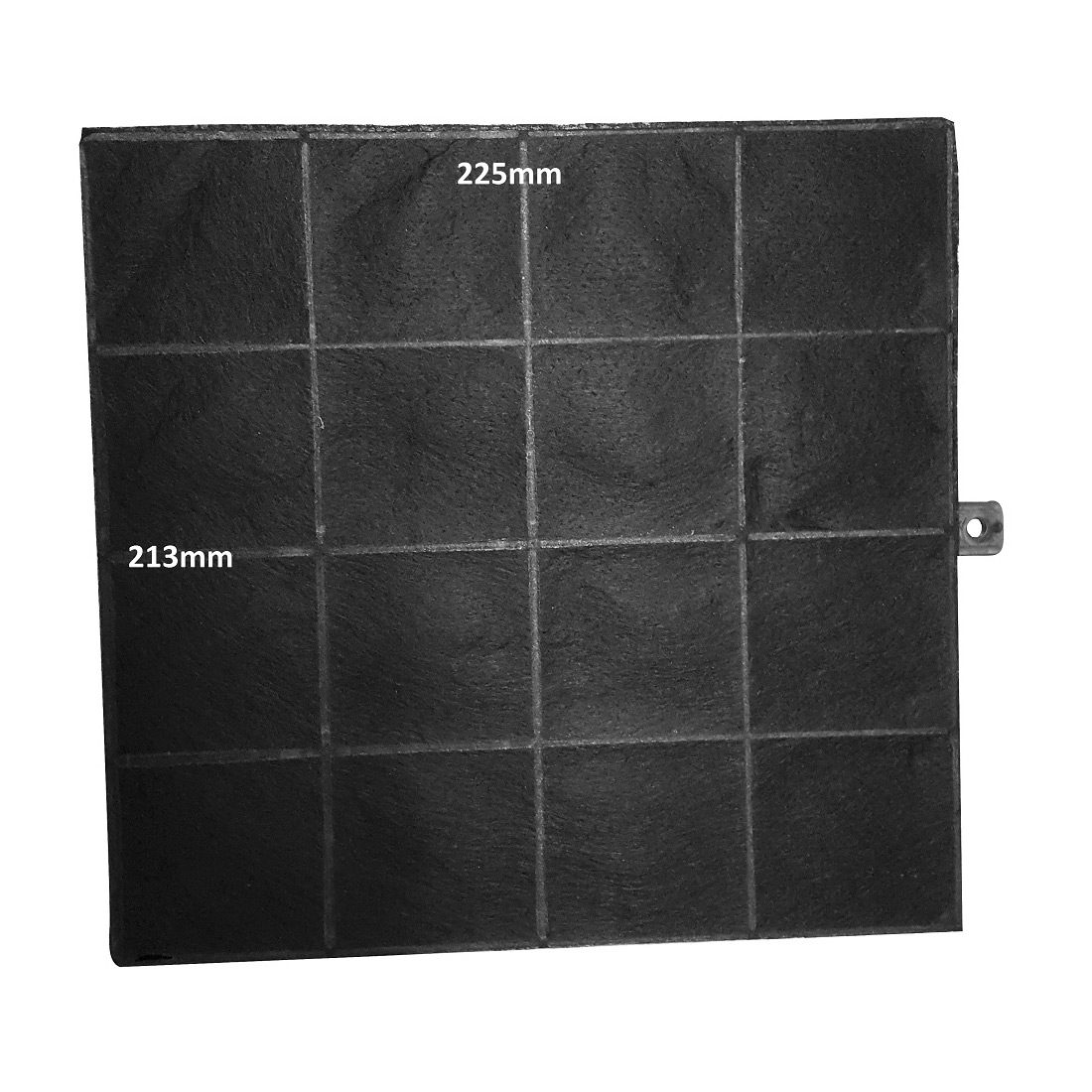 Kolfilter Thermex till Steel II/Decor 787 225x213 mm