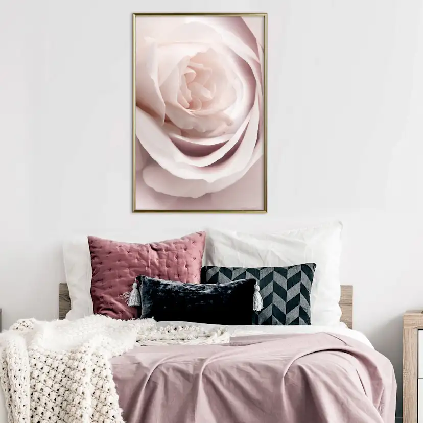 Poster Artgeist Affisch Porcelain Rose