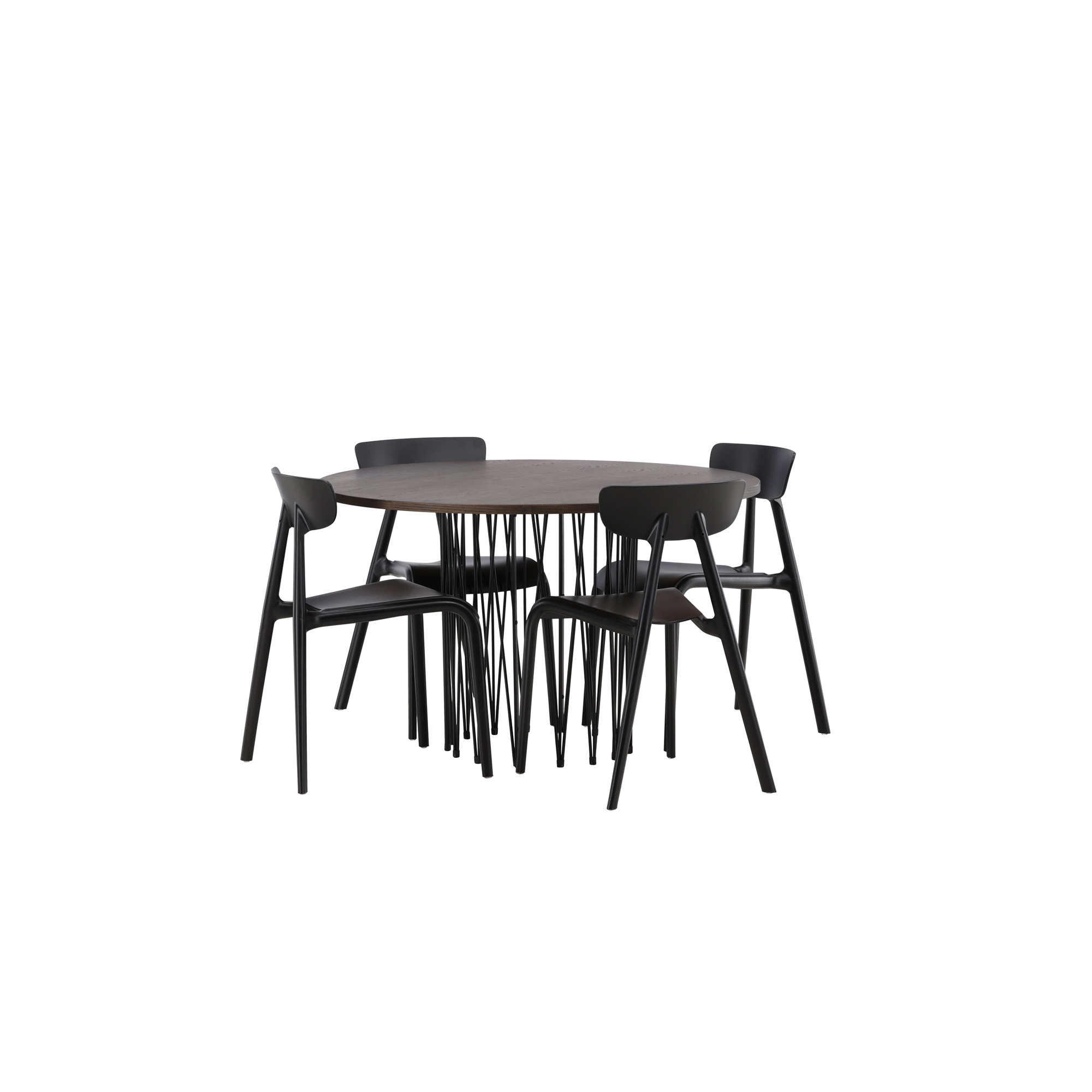 Matgrupp furniture/fashion Stone med 4 Ursholmen Stolar