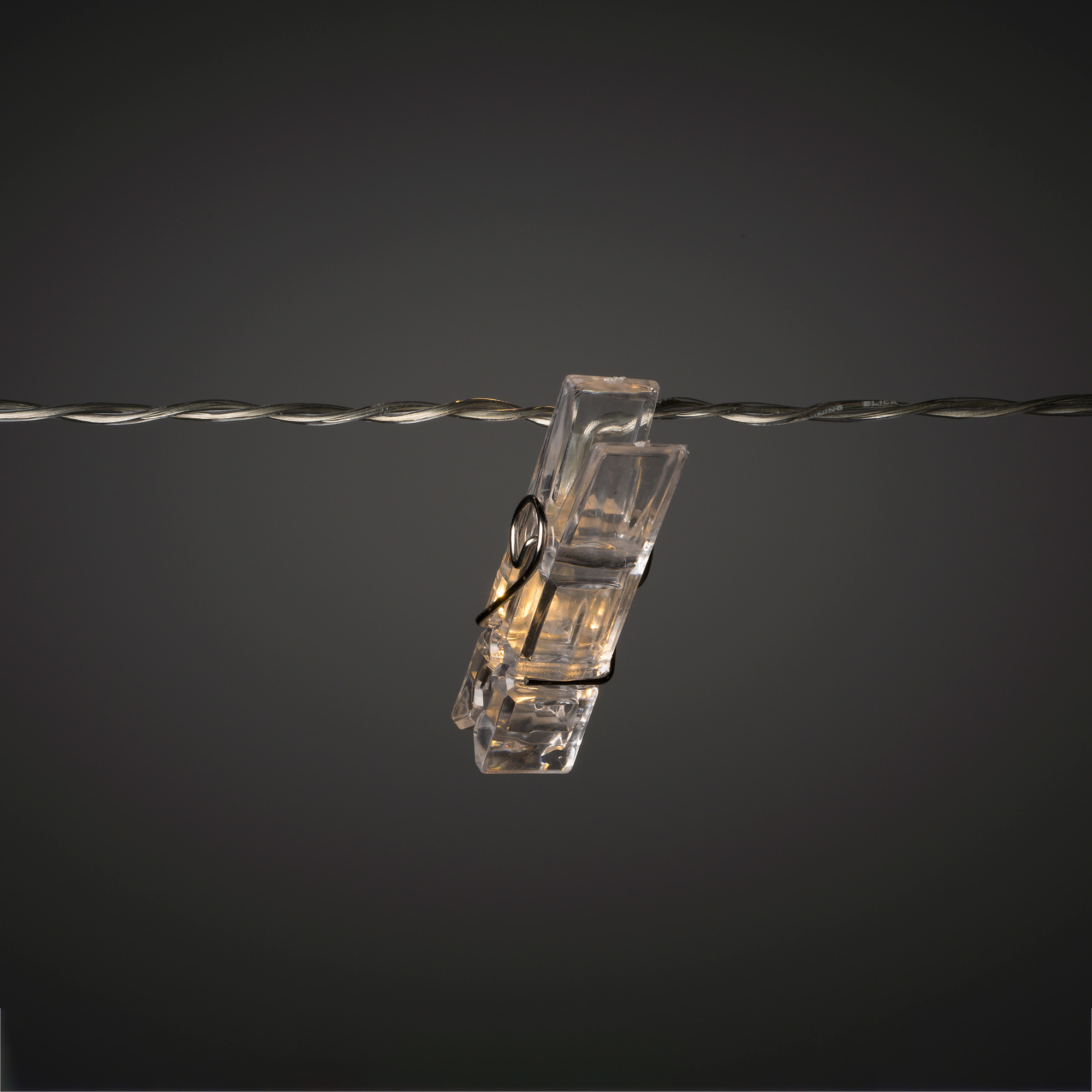 Ljusslinga Gnosjö Konstsmide Fotoklämmor LED