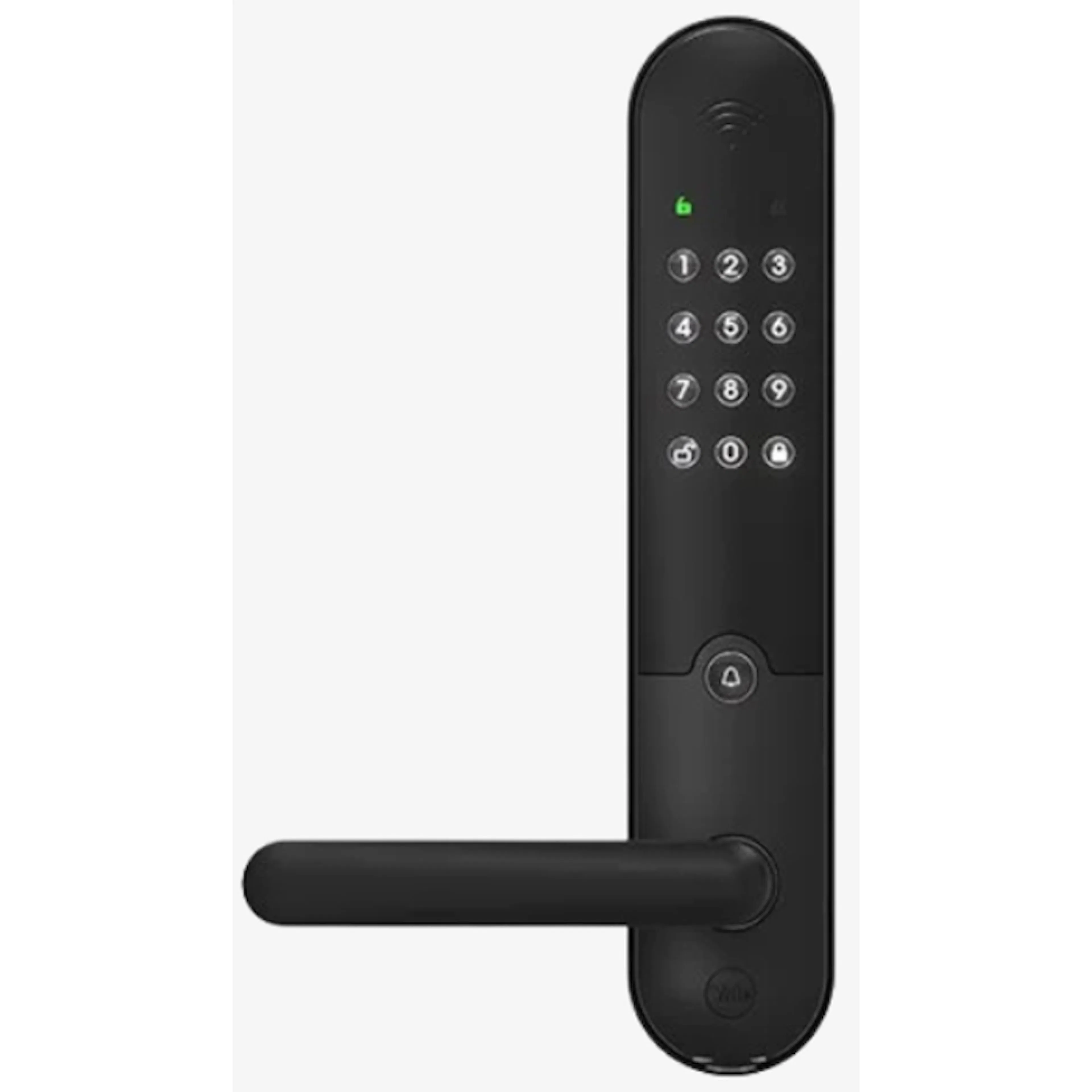 Swedoor Yale L3S monterad Svart