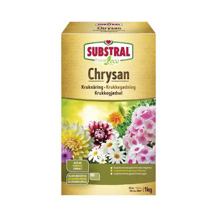 Trädgårdsgödsel Substral Chrysan Mjölad 1 kg