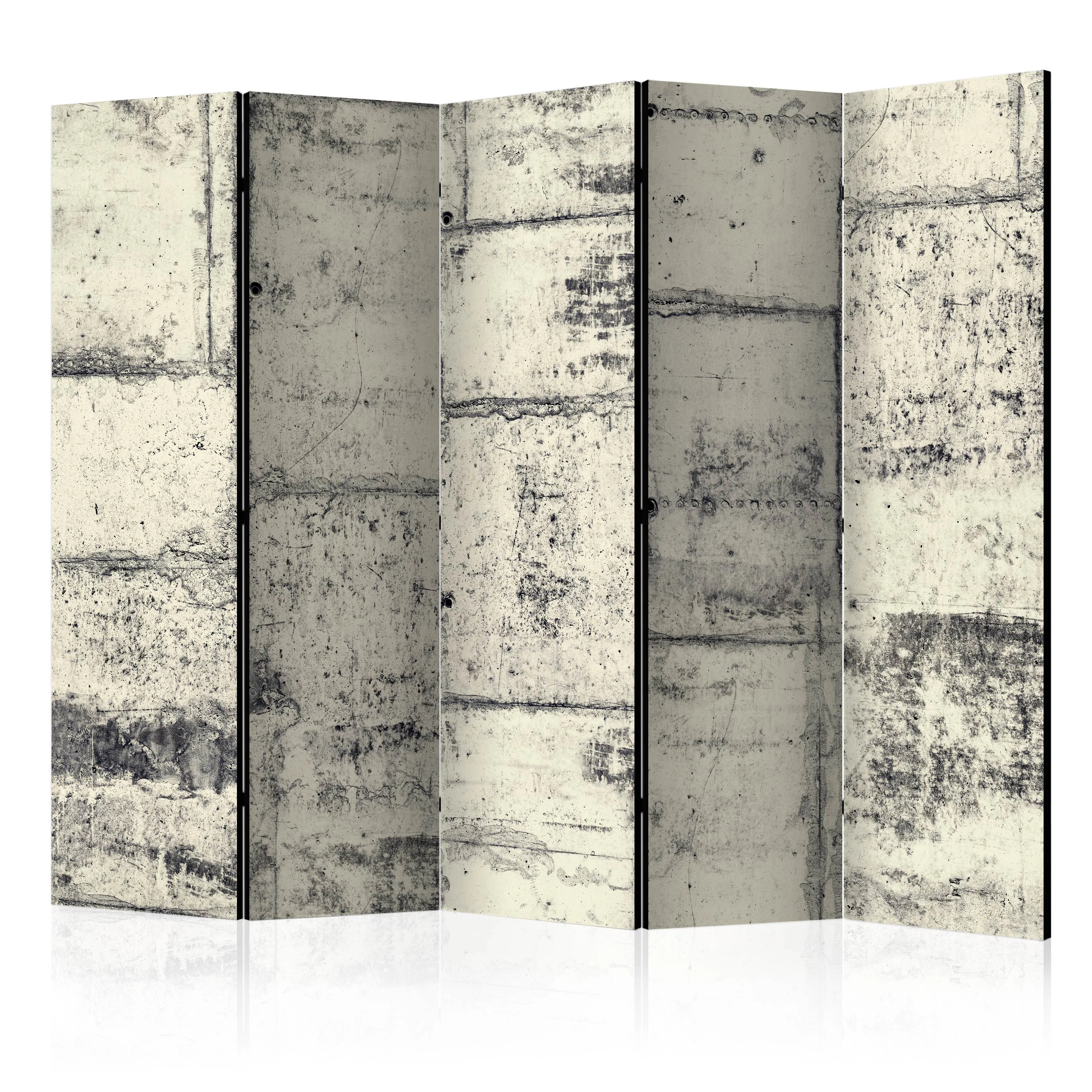 Rumsavdelare Skärmvägg Arkiio Love the Concrete II 225x172 cm