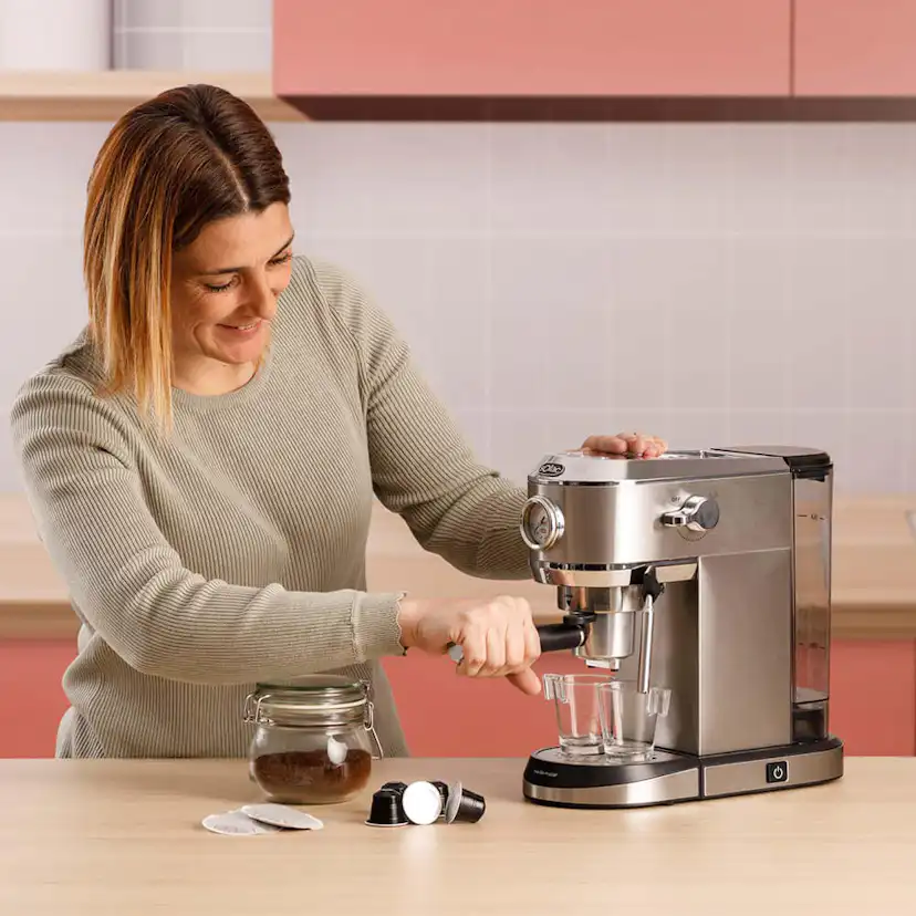 Espressomaskin Solac Taste Slim Pro Cap
