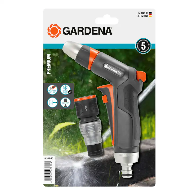 Rengöringsmunstycke Gardena Premium Set