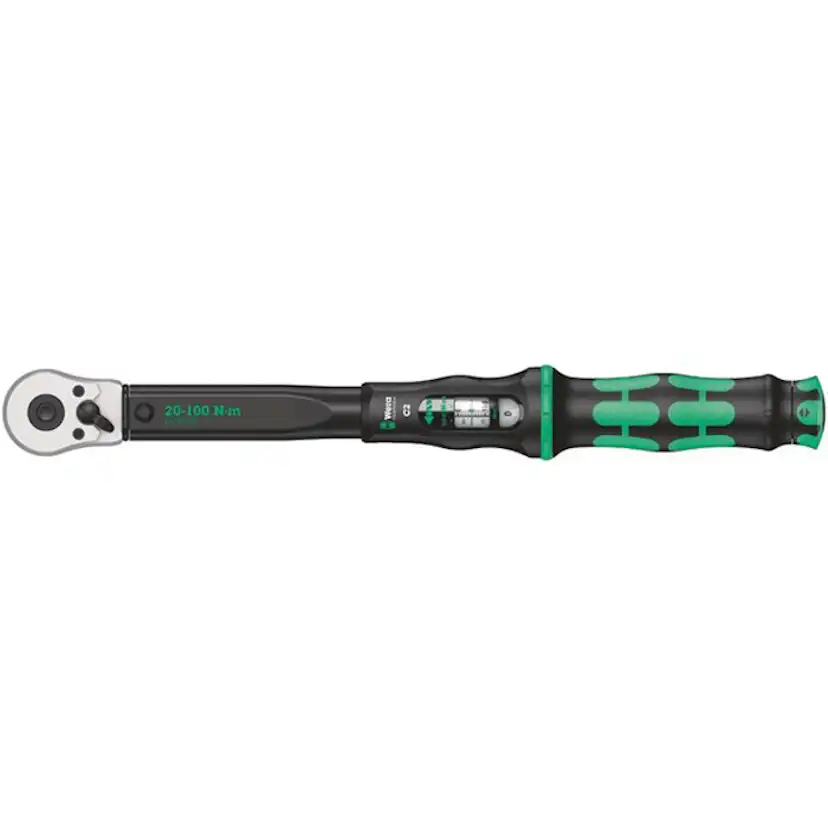 Momentnyckel Wera 1/2 tum Click- Torque C 2 20-100Nm
