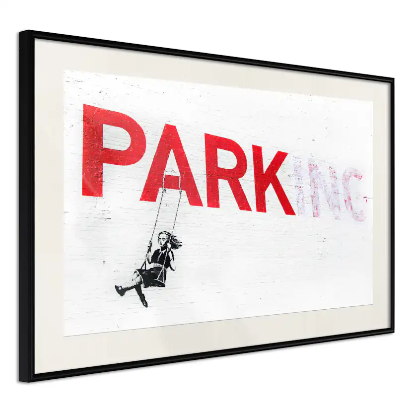 Poster Artgeist Affisch Park-ing