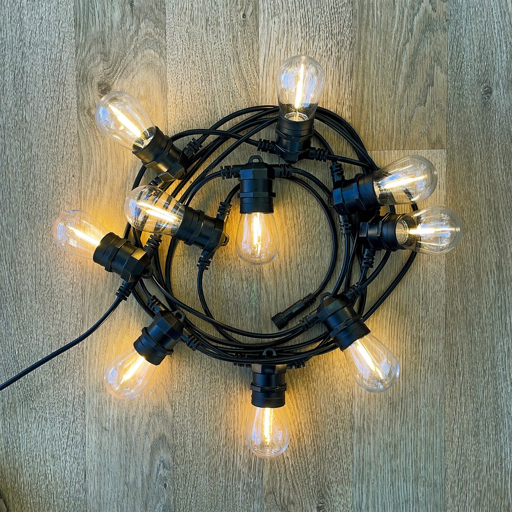 Ljusslinga LightsOn Cosy, Svart