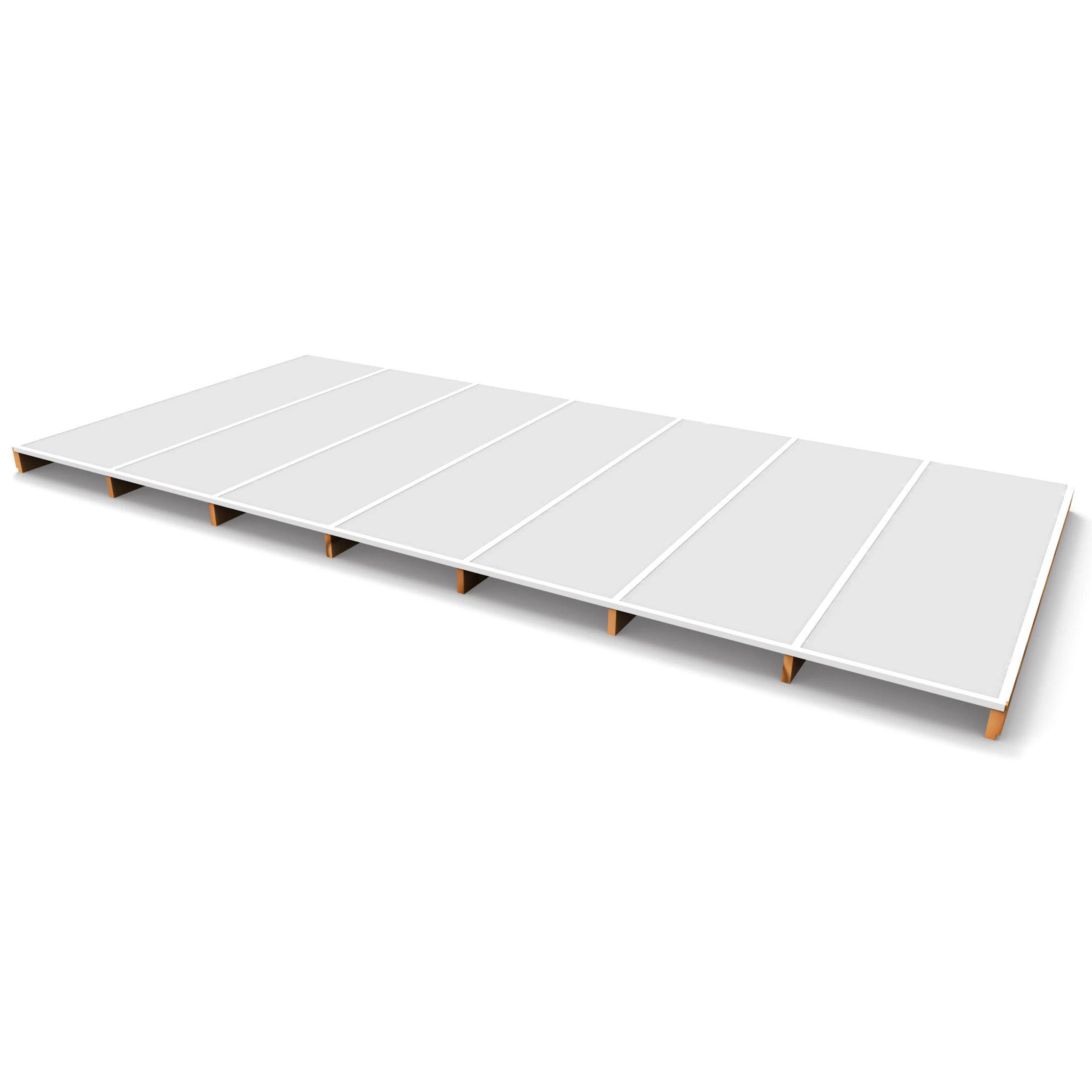 Landskap Kanalplast Skydda 8638 x 4000mm 7-skivor  32mm Året 8638 x 4000 mm, 7-skivor