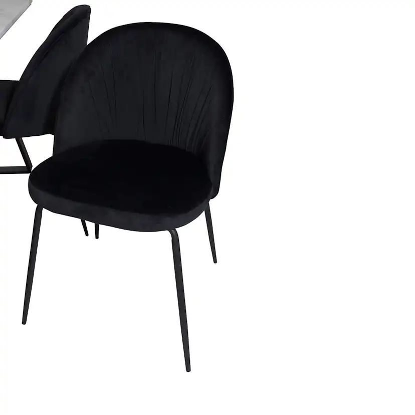 Matgrupp Venture Home Estelle 140 med 4 Wrigley Stolar