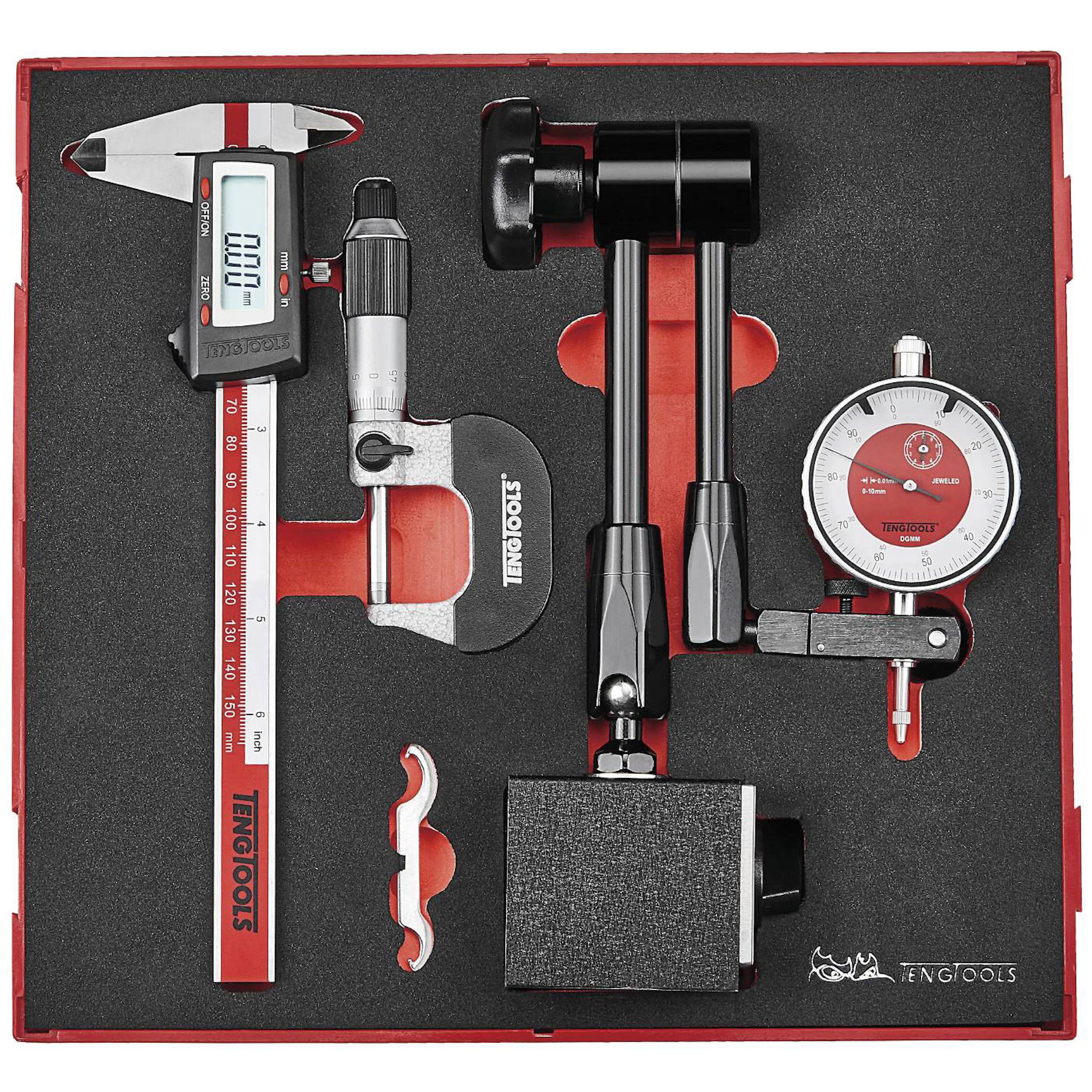 Mätsats 3 delar Teng Tools TEDIMM