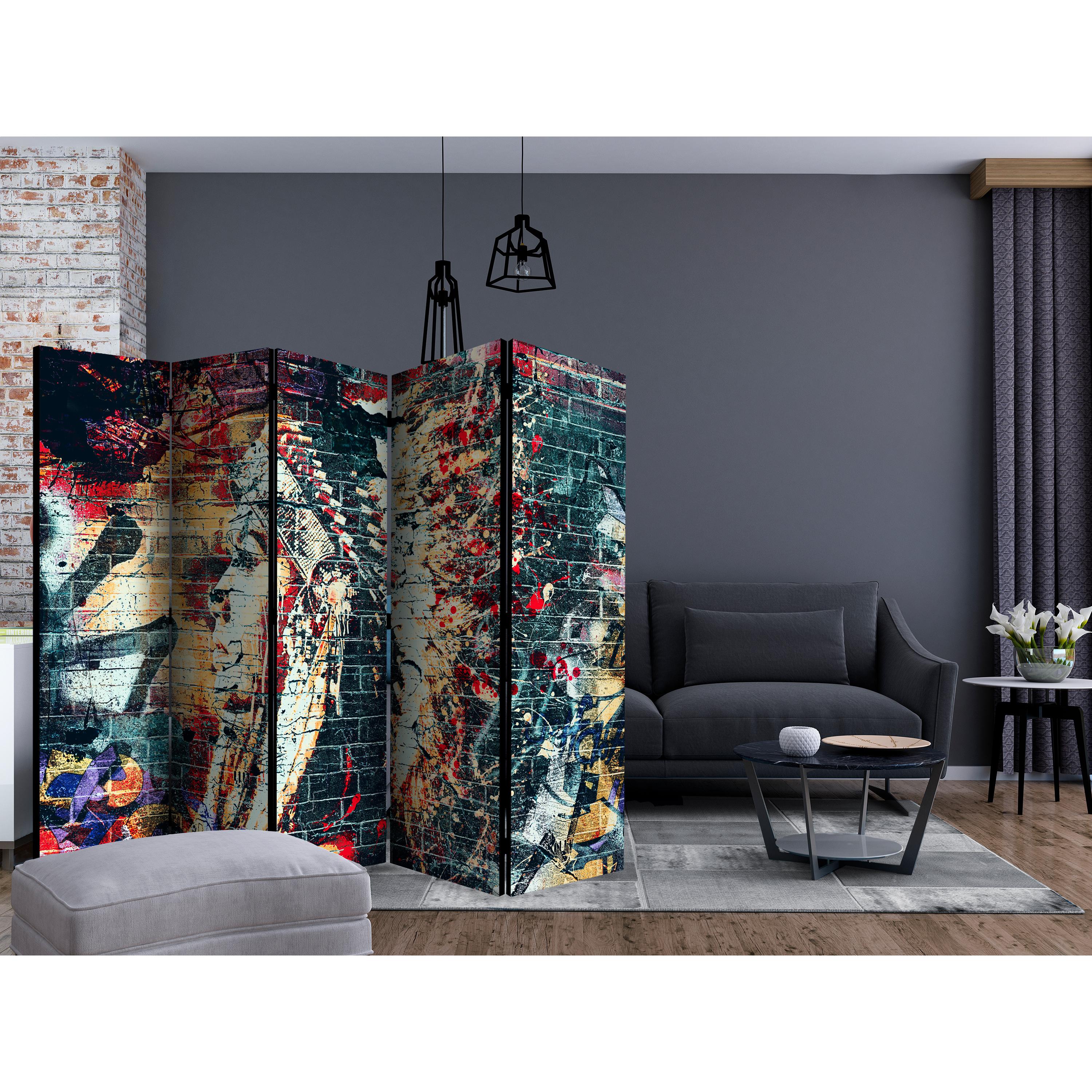 Rumsavdelare Skärmvägg Arkiio Urban Warrior II 225x172 cm
