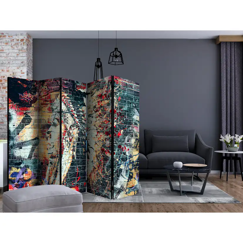 Rumsavdelare Skärmvägg Arkiio Urban Warrior II 225x172 cm