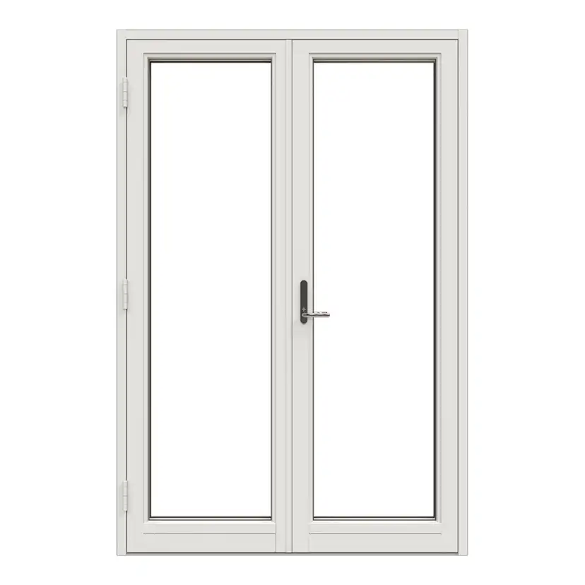 Parfönsterdörr NorDan NTech Helglasad Aluminium