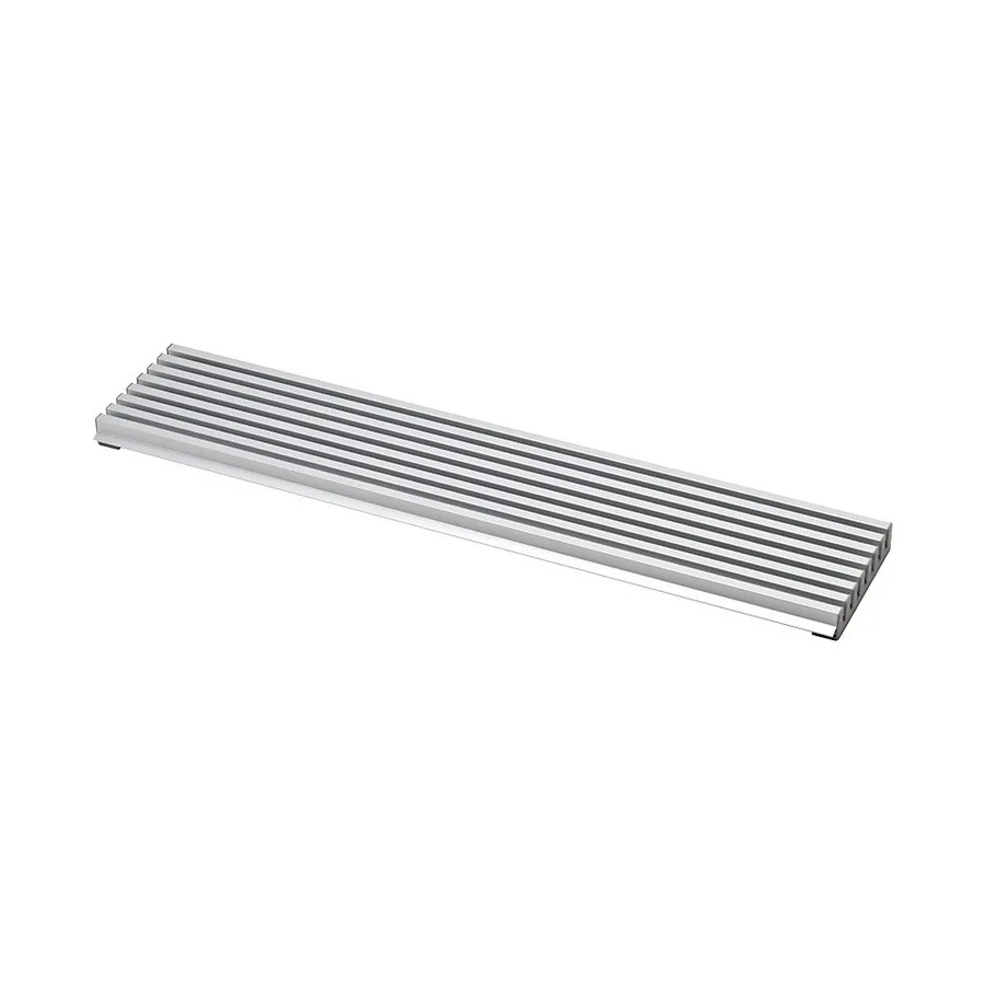 Ventilationsgaller Beslag Design 1198x126 med Justerbar Höjd