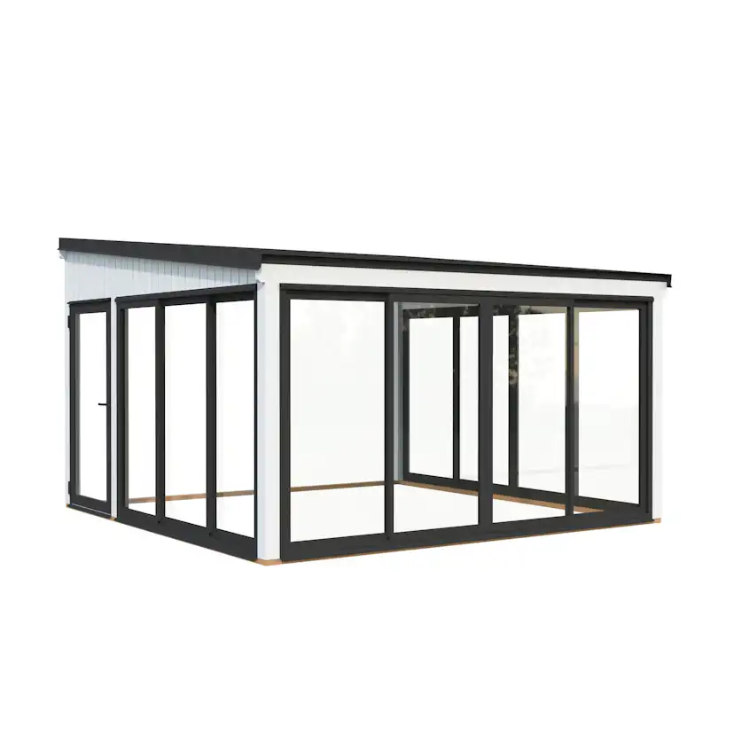 Stuga Palmako Serena 13,4 m² Set 1 Slide Plus (inv. 12,6 m²)