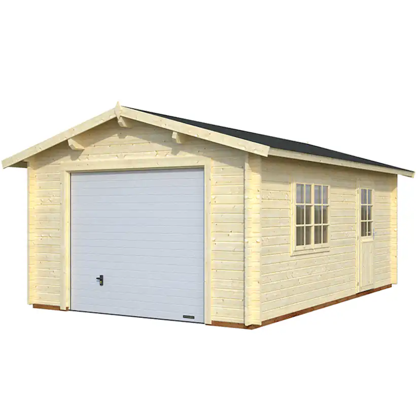 Garage Palmako Roger 19,0 m2 med Takskjutport