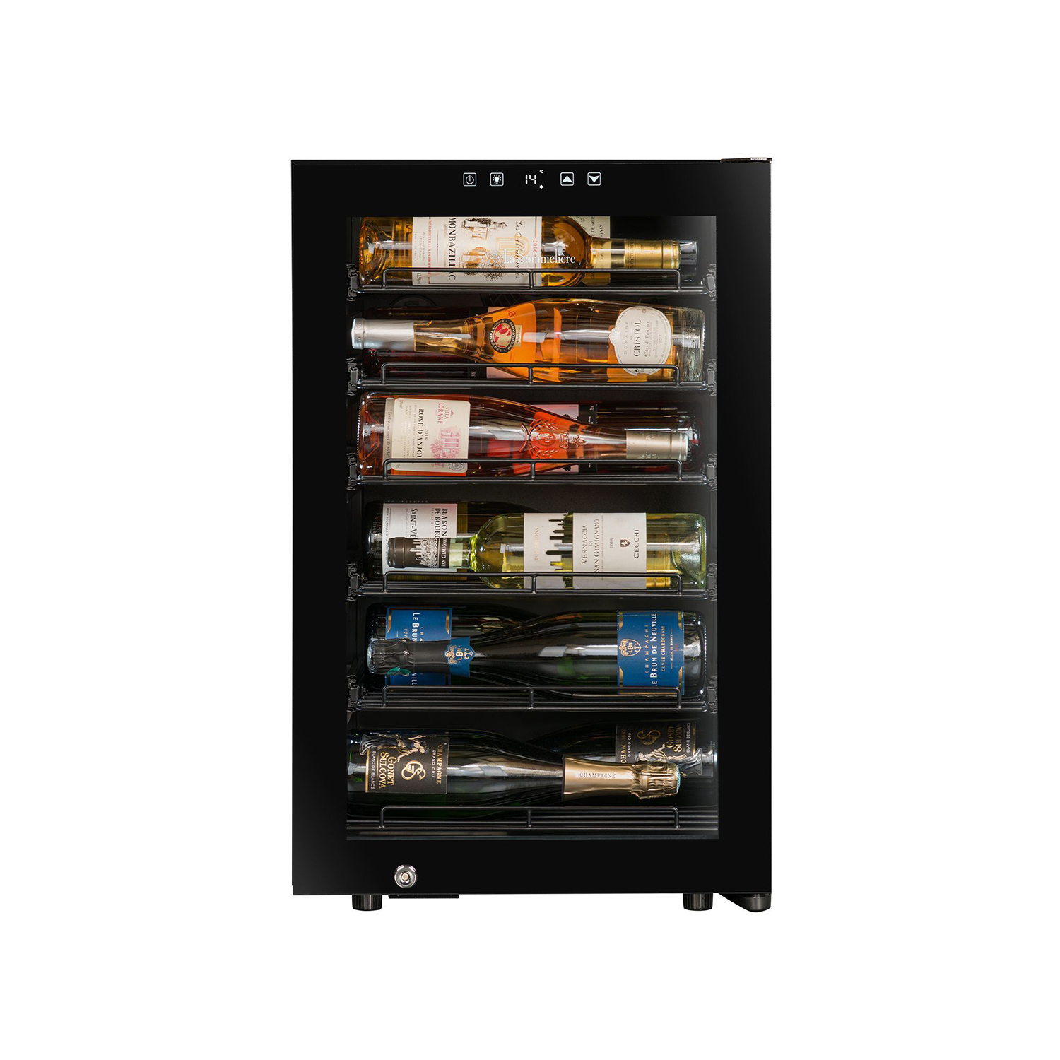 La Sommelière Collection vinkyl svart