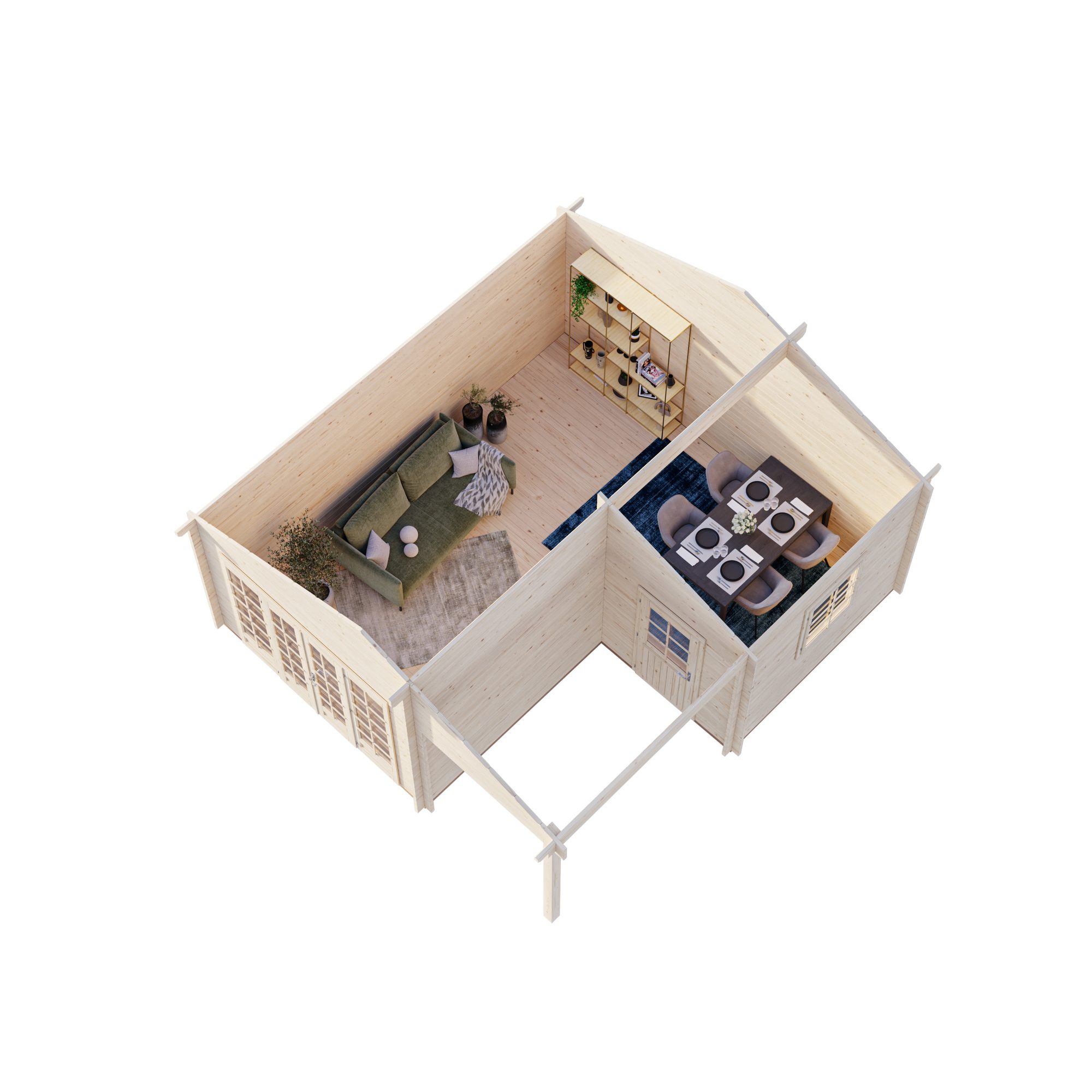 Irene 28,1 m2 (inv. 21,9+5,2 m2) Obehandlad