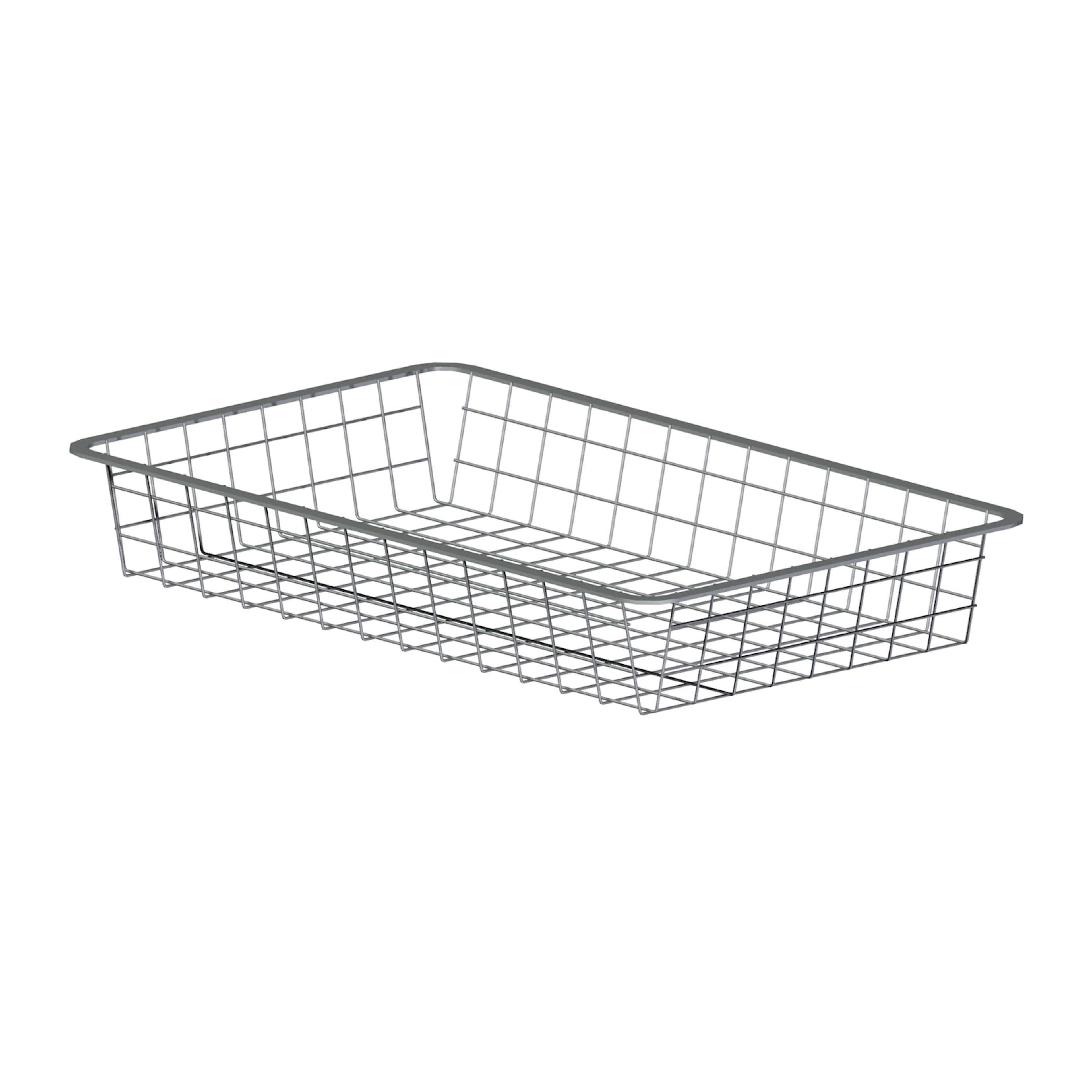 Trådback silver 427x527x85 Silver, 85 mm