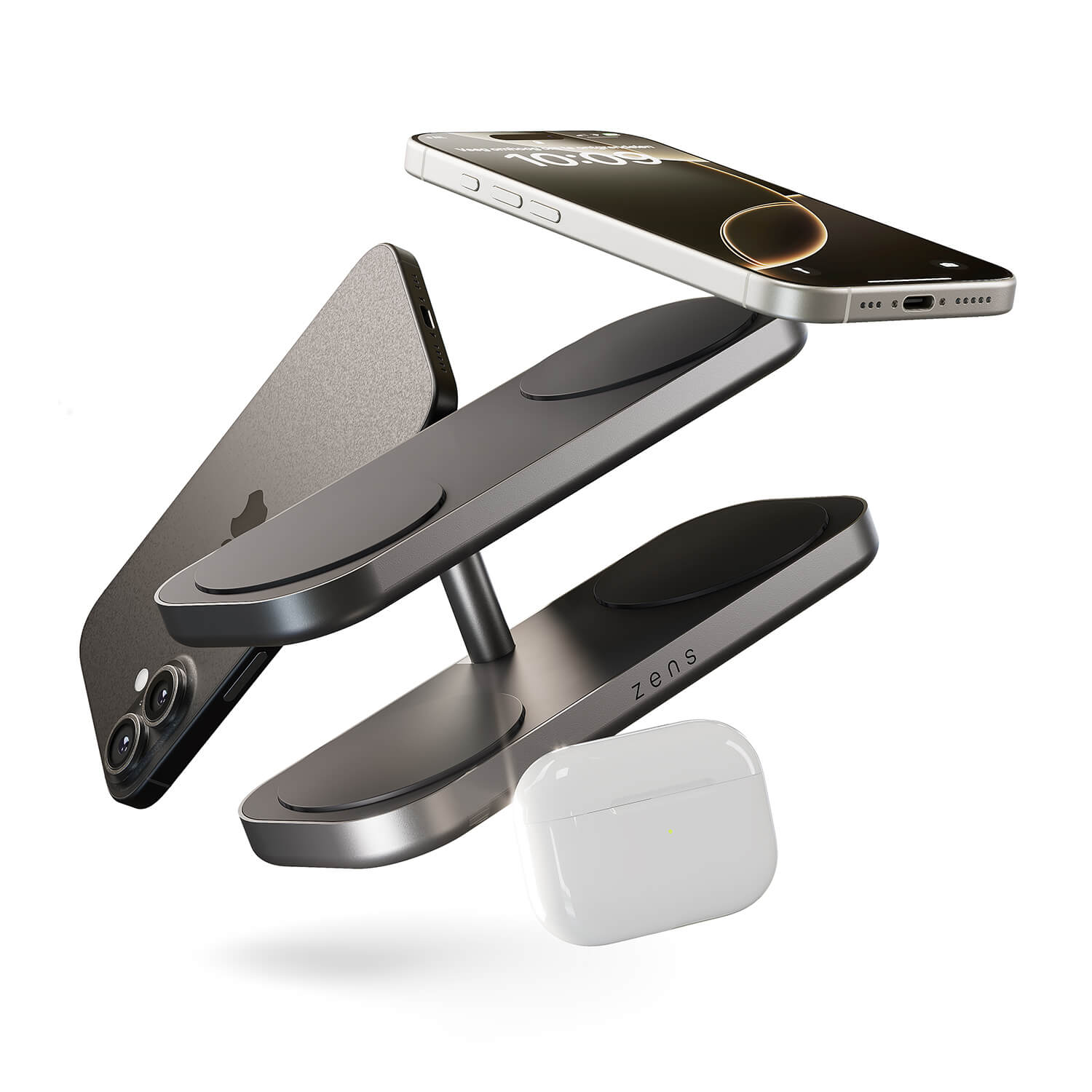 Trådlös Laddare ZENS Quattro Pro 4 Qi2