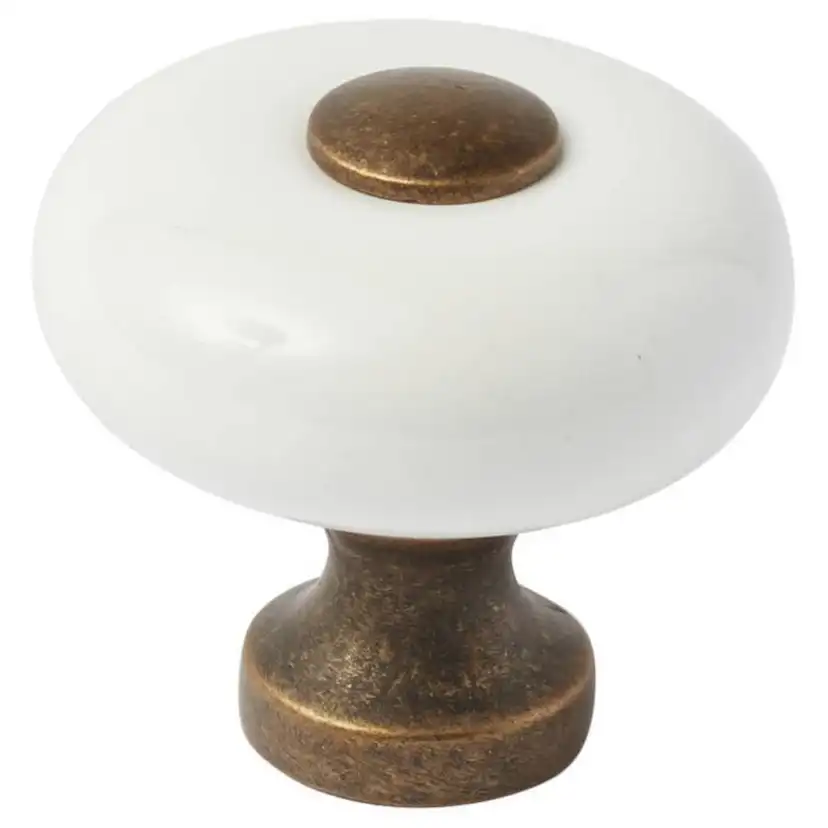 KNOPP DAG PORSLIN/OX Ø30MM Oxid