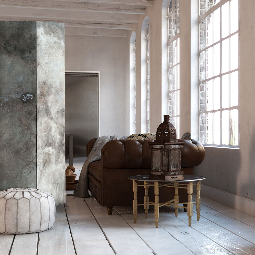 Rumsavdelare Skärmvägg Arkiio Hail Cloud 135x172 cm