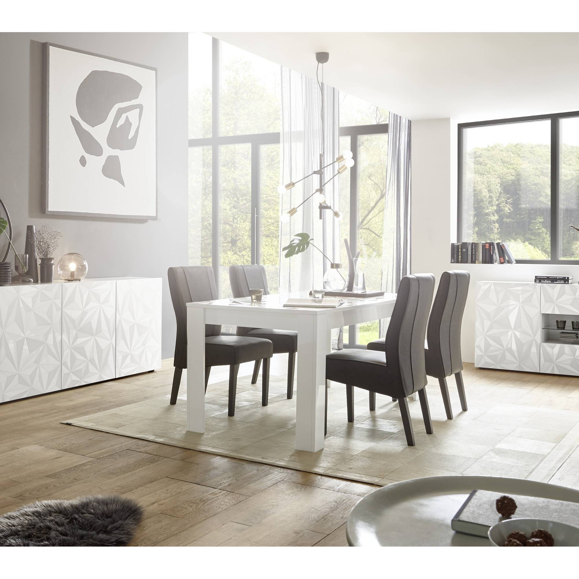 Skänk LC Spa Fasett 181 cm Vit