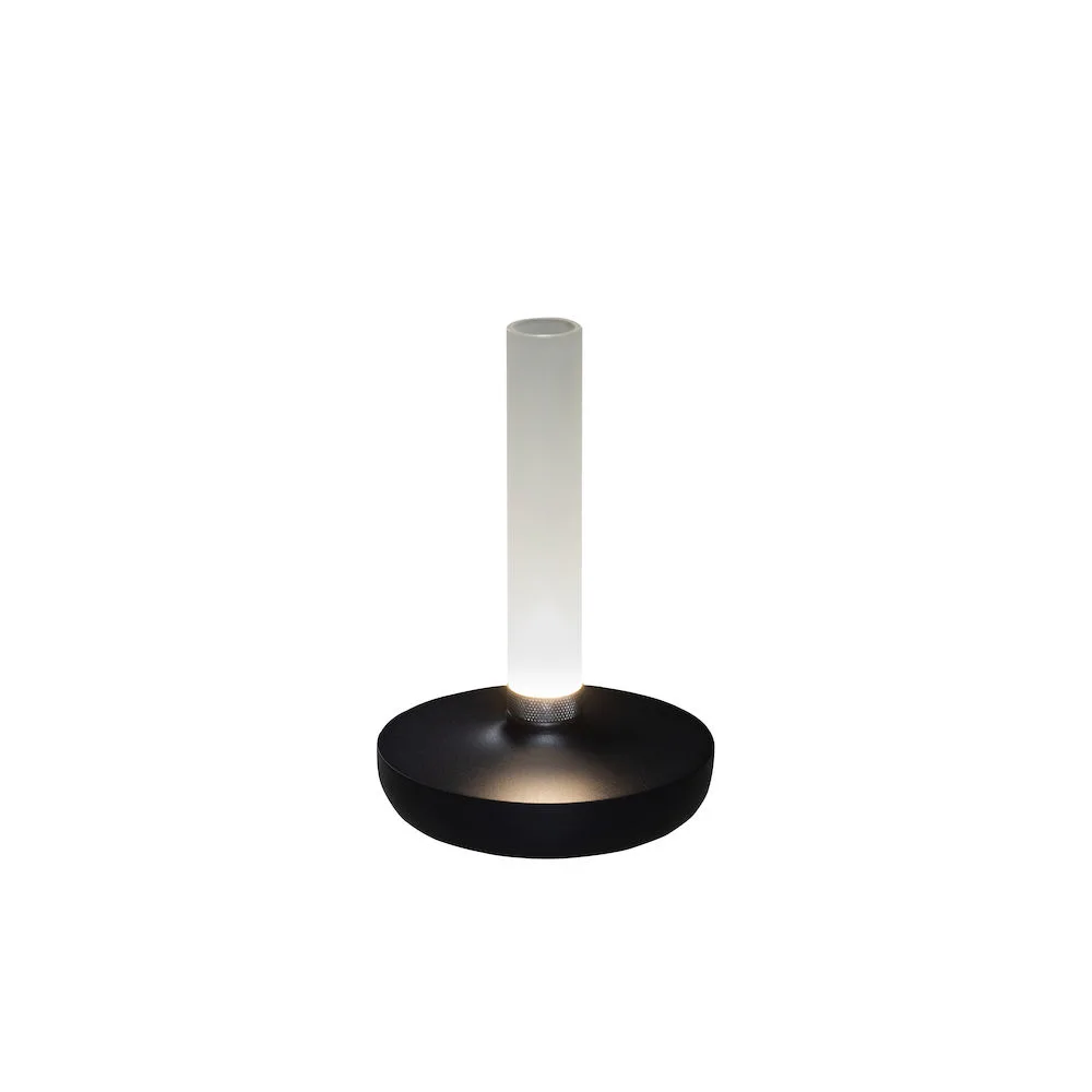 Biarritz bordslampa svart USB Svart