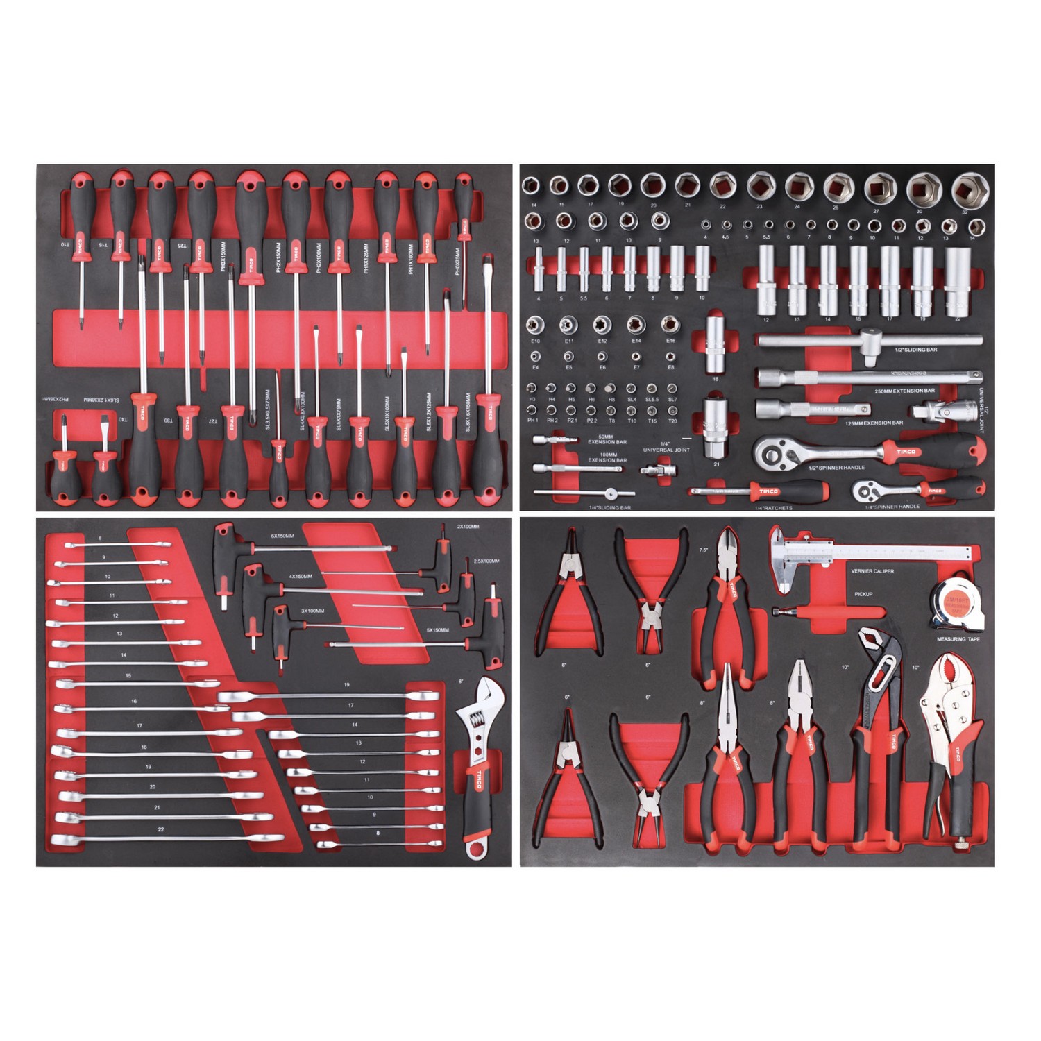 Verktygsvagn Timco Elite 14 ltk 489-delad