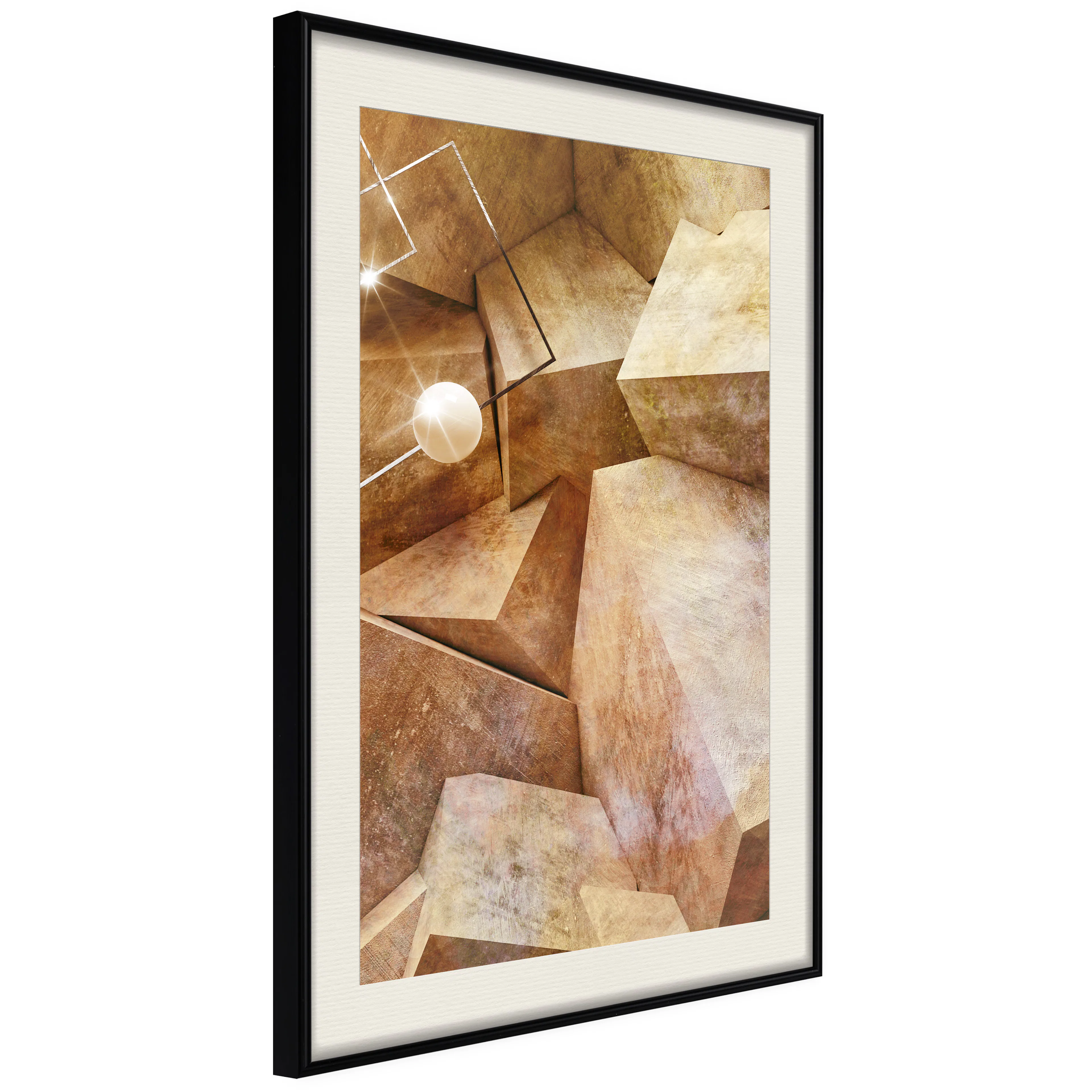Poster Artgeist Affisch Saffron Corners