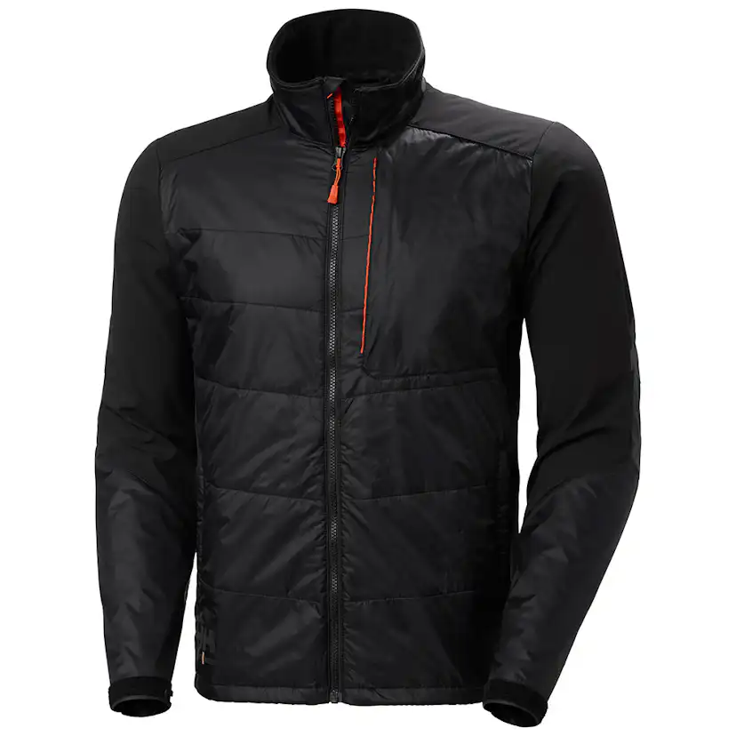 HYBRIDJACKA HH 73233-990 SVART STL L Storlek: L