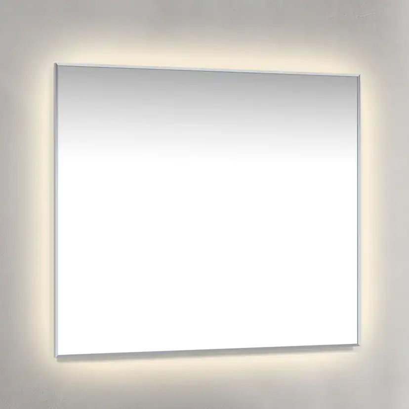 Spegel Macro Design med Ram och Ambilight