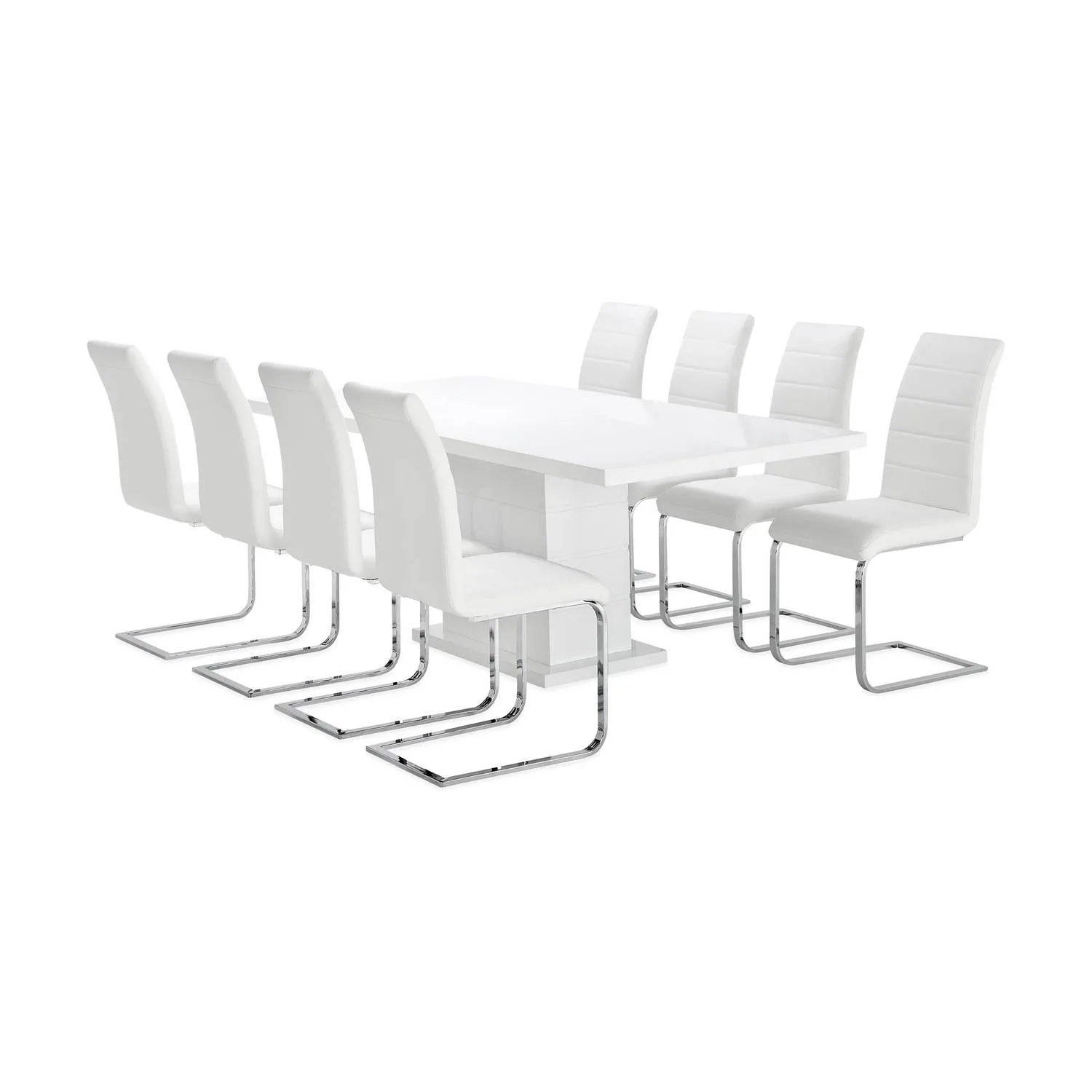 Matgrupp Concept 55 Cibus Matgrupp 180 cm med 8 Sorado Matstol