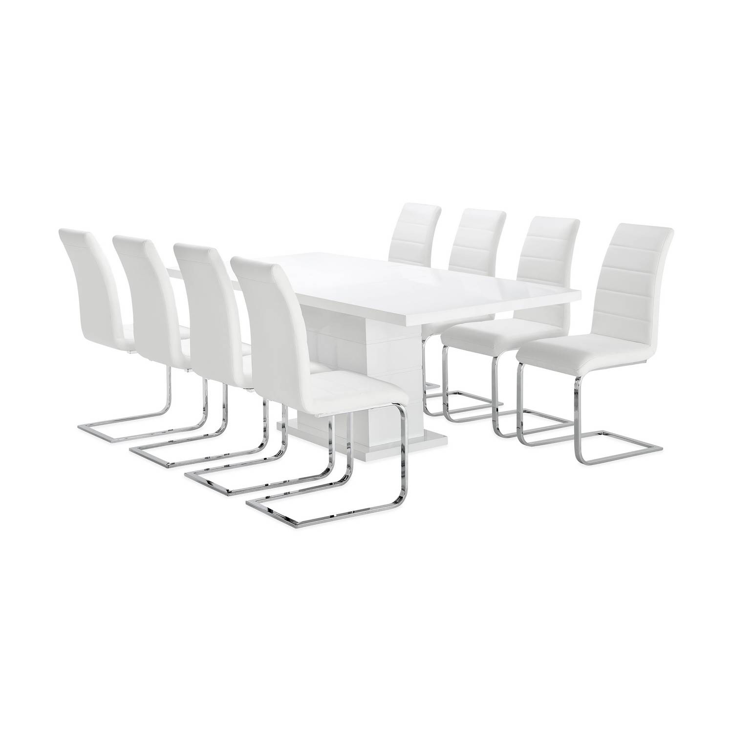 Matgrupp Concept 55 Cibus Matgrupp 180 cm med 8 Sorado Matstol