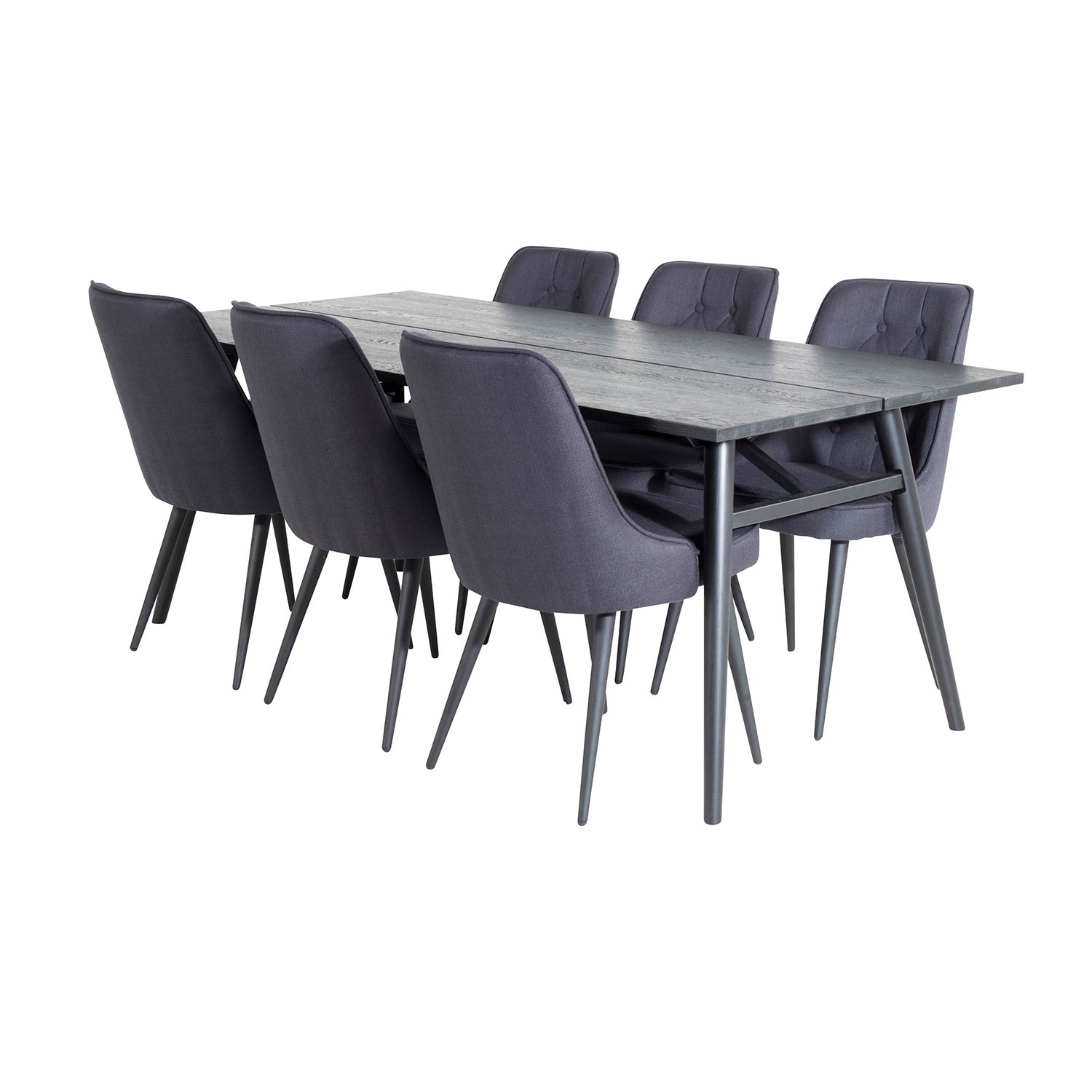 Matgrupp Venture Home Salt med 6 Vera Stolar Polyestertyg