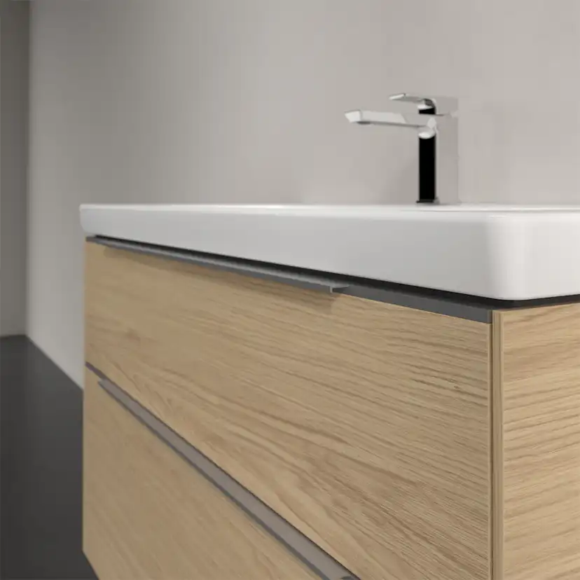 Tvättställsskåp Villeroy & Boch Subway 3.0 med 2 Lådor