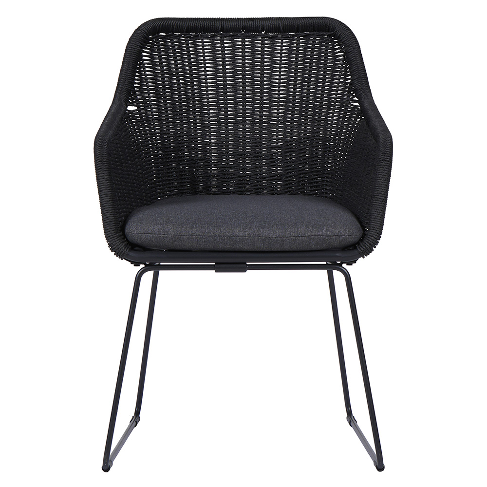 GARDEN CHAIR W/CUSHION Grå